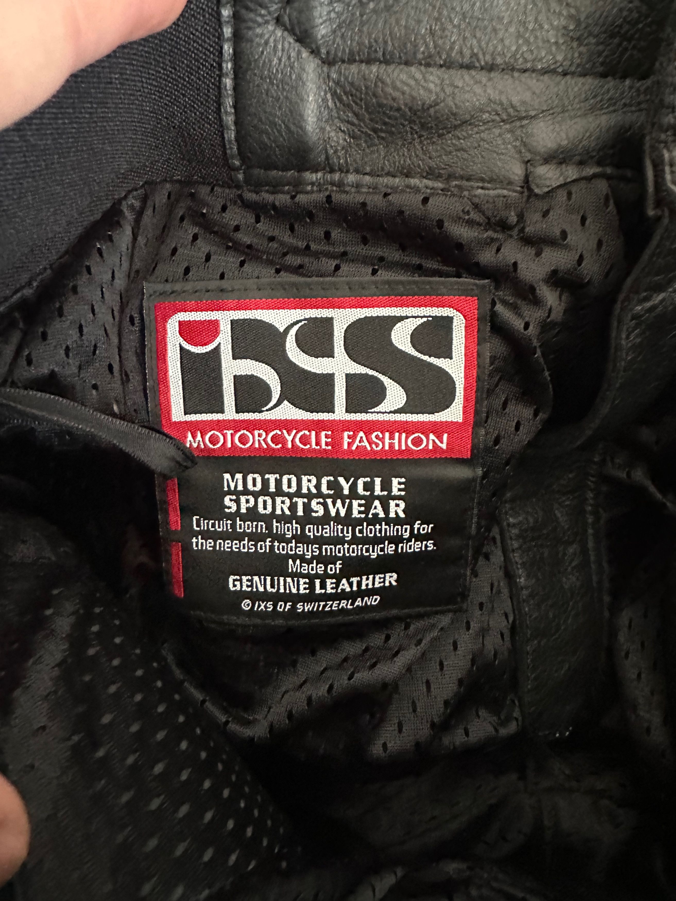 Indian Motorcycle IXS Motorcycle motorsport black leather pants Size US 34 / EU 50 - 12 Thumbnail