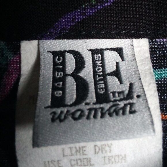 Basic Editions Vintage Basic Editions Abstract Geometric Hawaiian Shirt Size US L / EU 52-54 / 3 - 3 Thumbnail