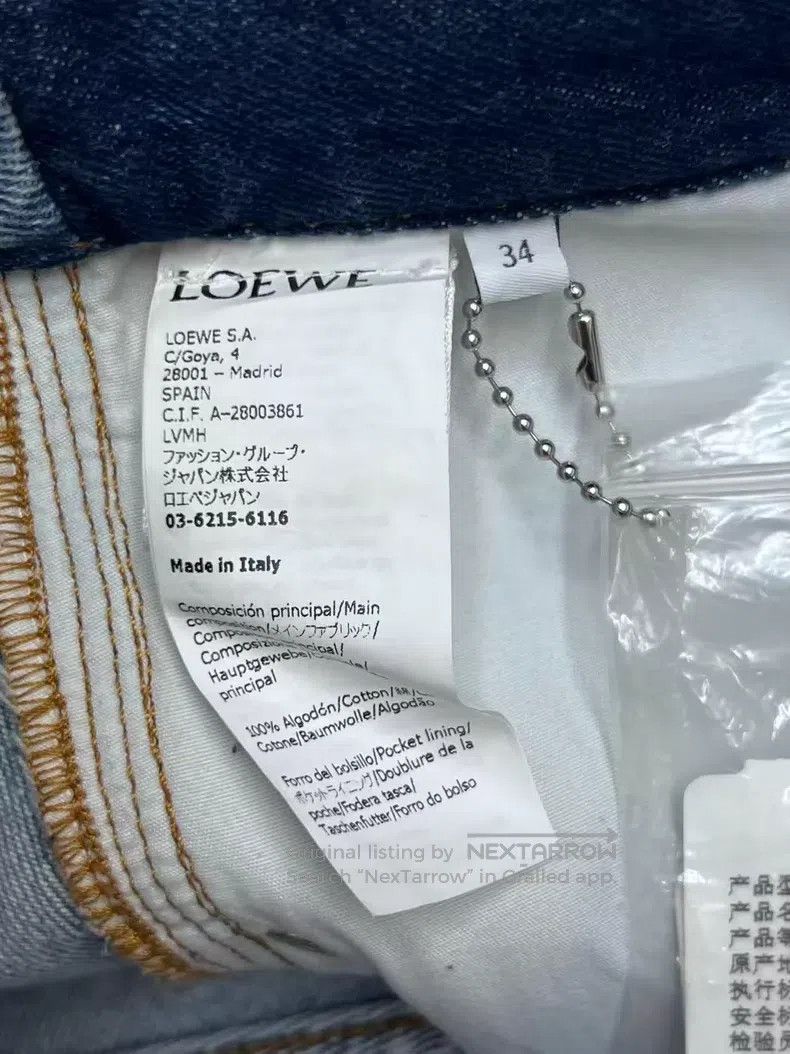Loewe Loewe Multicolored Denim Pants Size 42" / US 20 - 4 Thumbnail