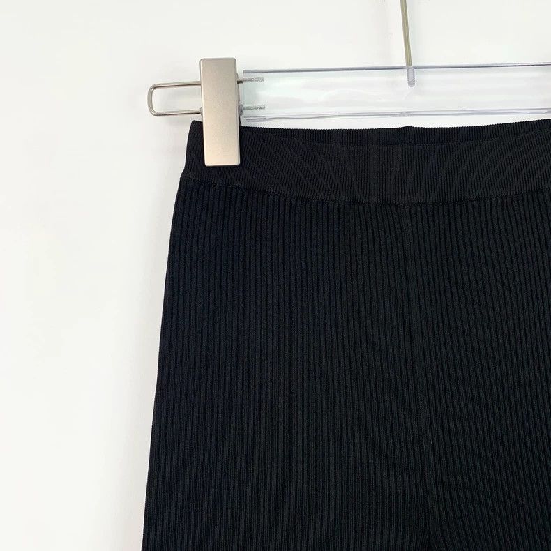 Saint Laurent Paris Saint Laurent size xs Black logo gold label casual knit wi Size US 28 / EU 44 - 3 Thumbnail