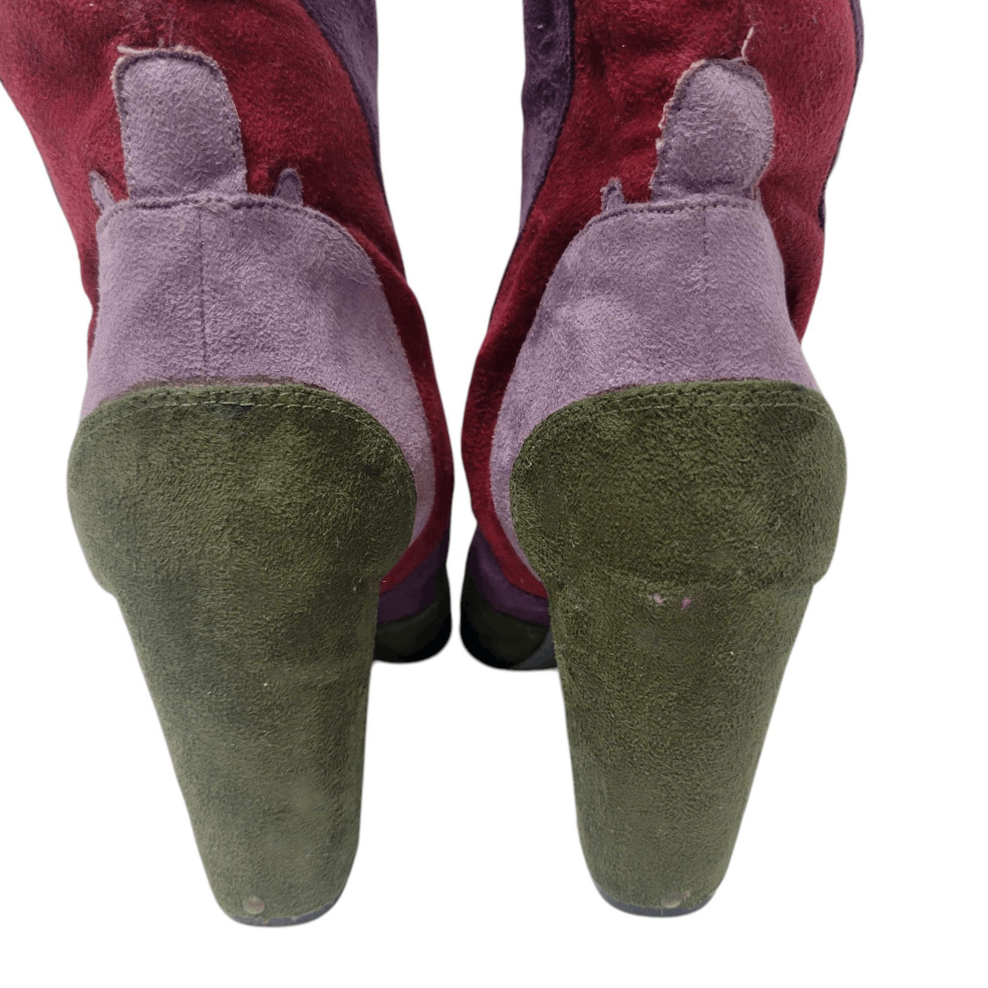 Other Michael Antonio Faux-Suede Geometric Boots Size 7.5 Women's Size US 7.5 / IT 37.5 - 4 Thumbnail