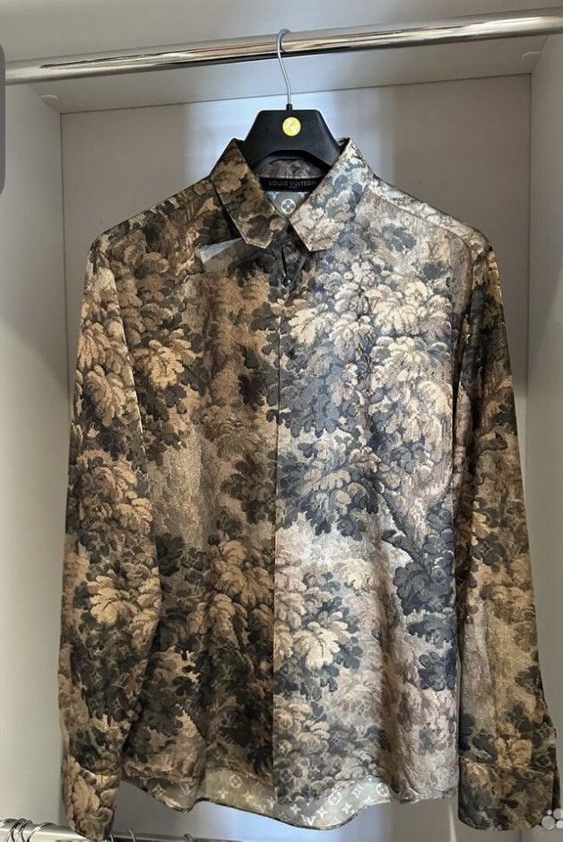 Louis Vuitton Louis Vuitton Silk Shirt Size US L / EU 52-54 / 3 - 1 Thumbnail