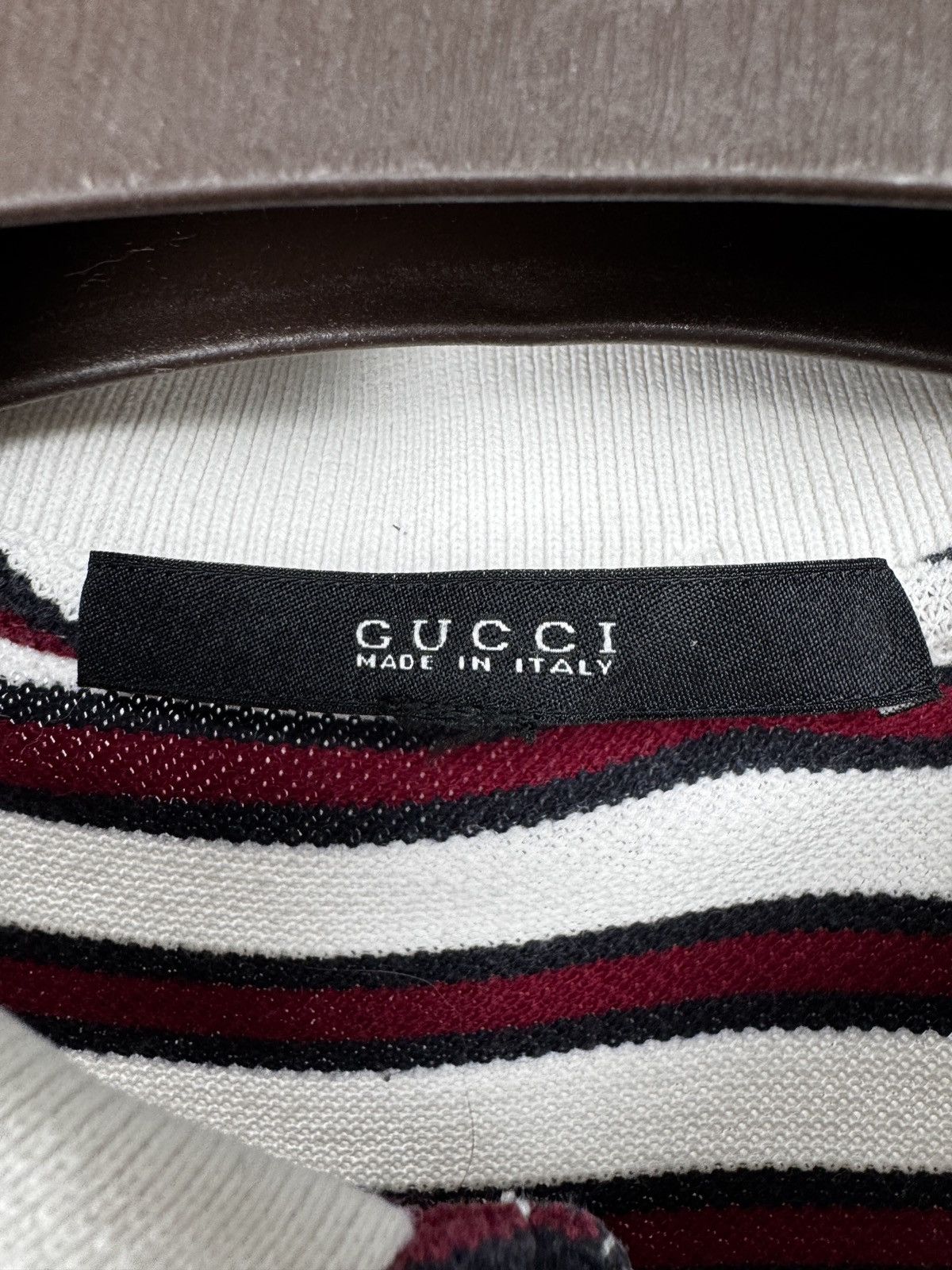 Gucci Gucci Striped Red White Polo shirt rare Size US S / EU 44-46 / 1 - 12 Thumbnail