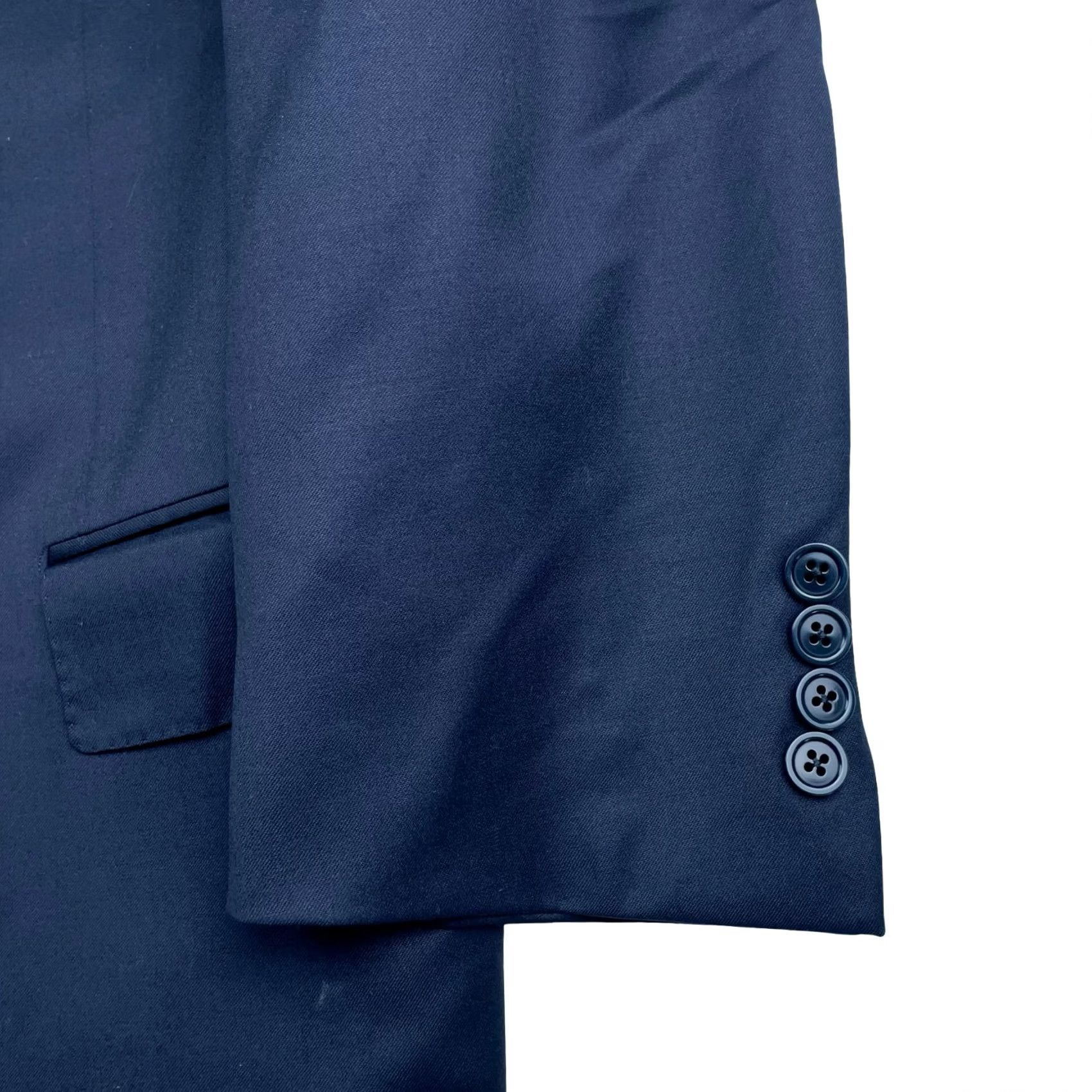 Ermenegildo Zegna Ermenegildo Zegna Men’s Blazer Navy Blue Microsphere Mila 2-Button Spain 42R Size 42R - 4 Thumbnail