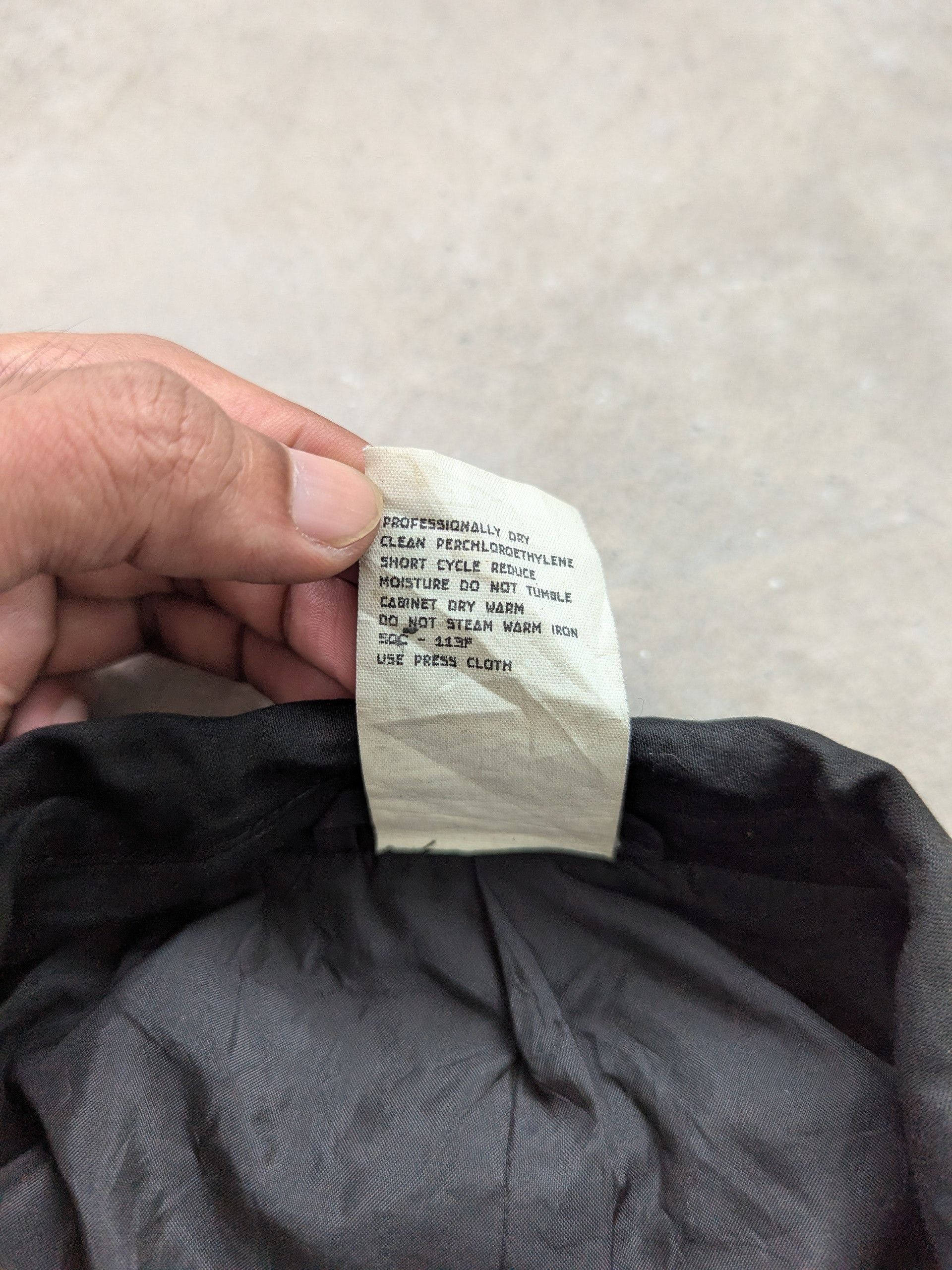 Giorgio Armani × Vintage Vintage 1990s Giorgio Armani Black Blazer Size US M / EU 48-50 / 2 - 9 Thumbnail