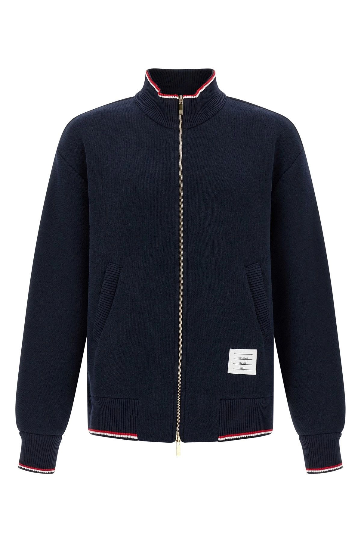 Thom Browne RWB piping sweatshirt Size US L / EU 52-54 / 3 - 1 Thumbnail