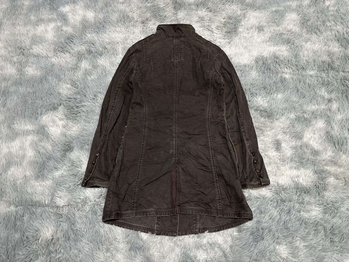 Marithe + Francois Girbaud 🔥Y2K Marithe Francois Girbaud Double Breast Jacket Goth Punk Size US M / EU 48-50 / 2 - 11 Thumbnail