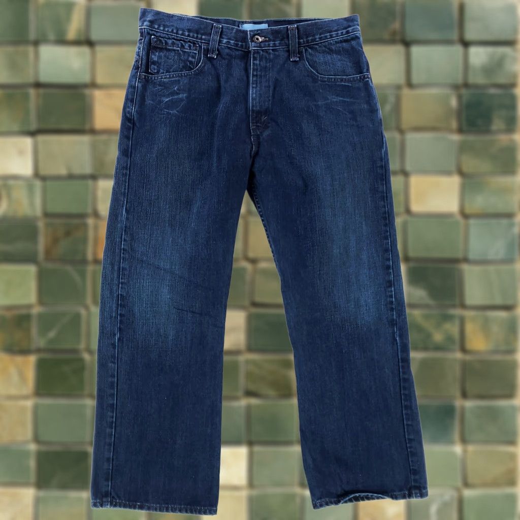 Levi's VINTAGE Levi's Silvertab Bootcut Jeans Mens 36 x 29 90s Y2K Blue True VTG 90s Denim Jeans Modern Size US 5 / EU 37 - 1 Thumbnail