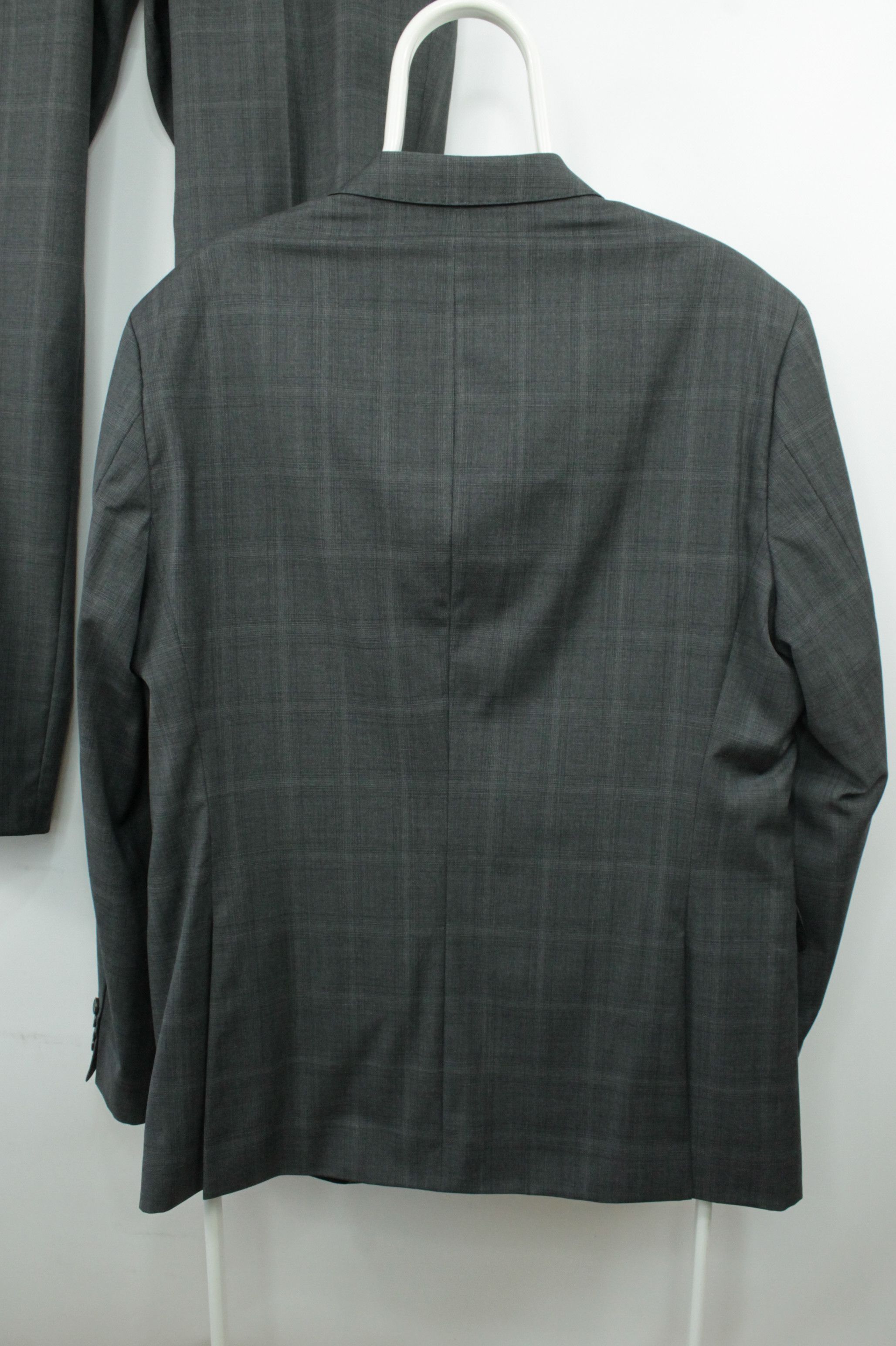 Hugo Boss Hugo Boss Johnstons1/Lenon Reda Wool Checkered Suit Size 44R - 4 Thumbnail