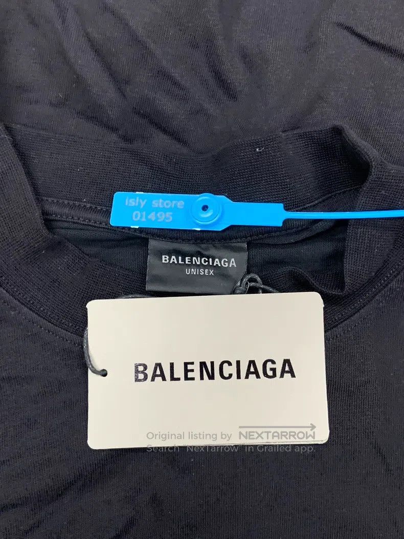 Balenciaga Balenciaga Letter logo printed round neck short-sleeve T-s Size US M / EU 48-50 / 2 - 5 Thumbnail