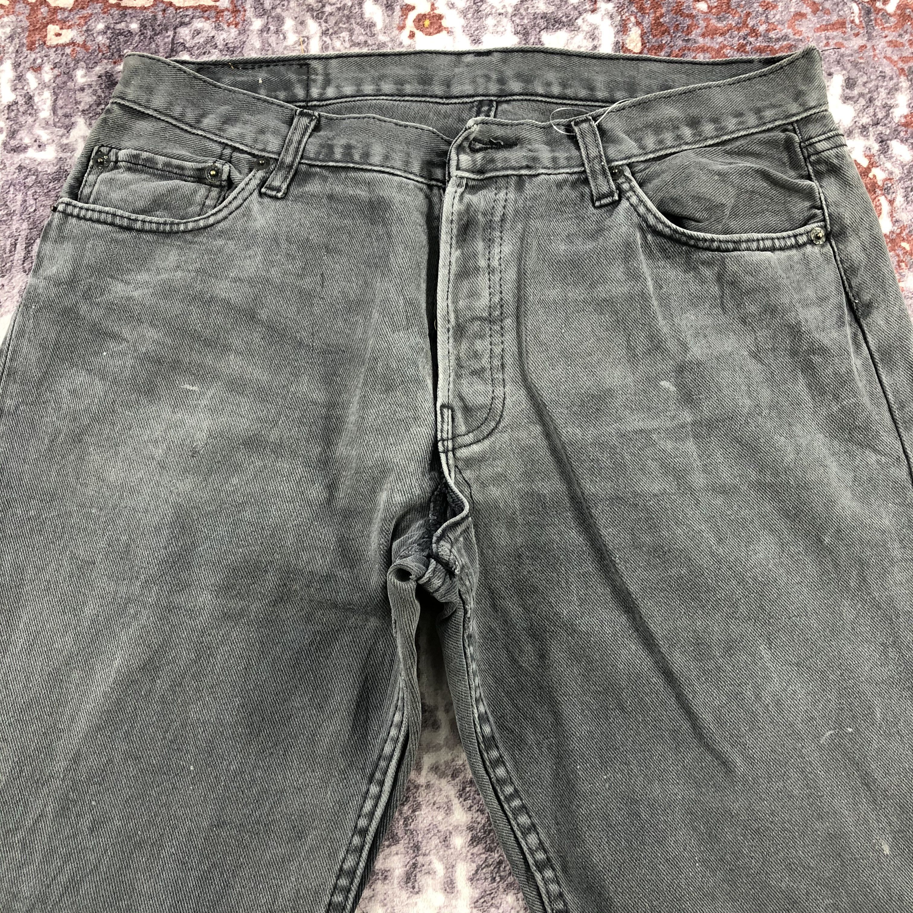 Levi's 90s Vintage Levis 501 Black Jeans-JM2673 Size US 32 / EU 48 - 3 Thumbnail