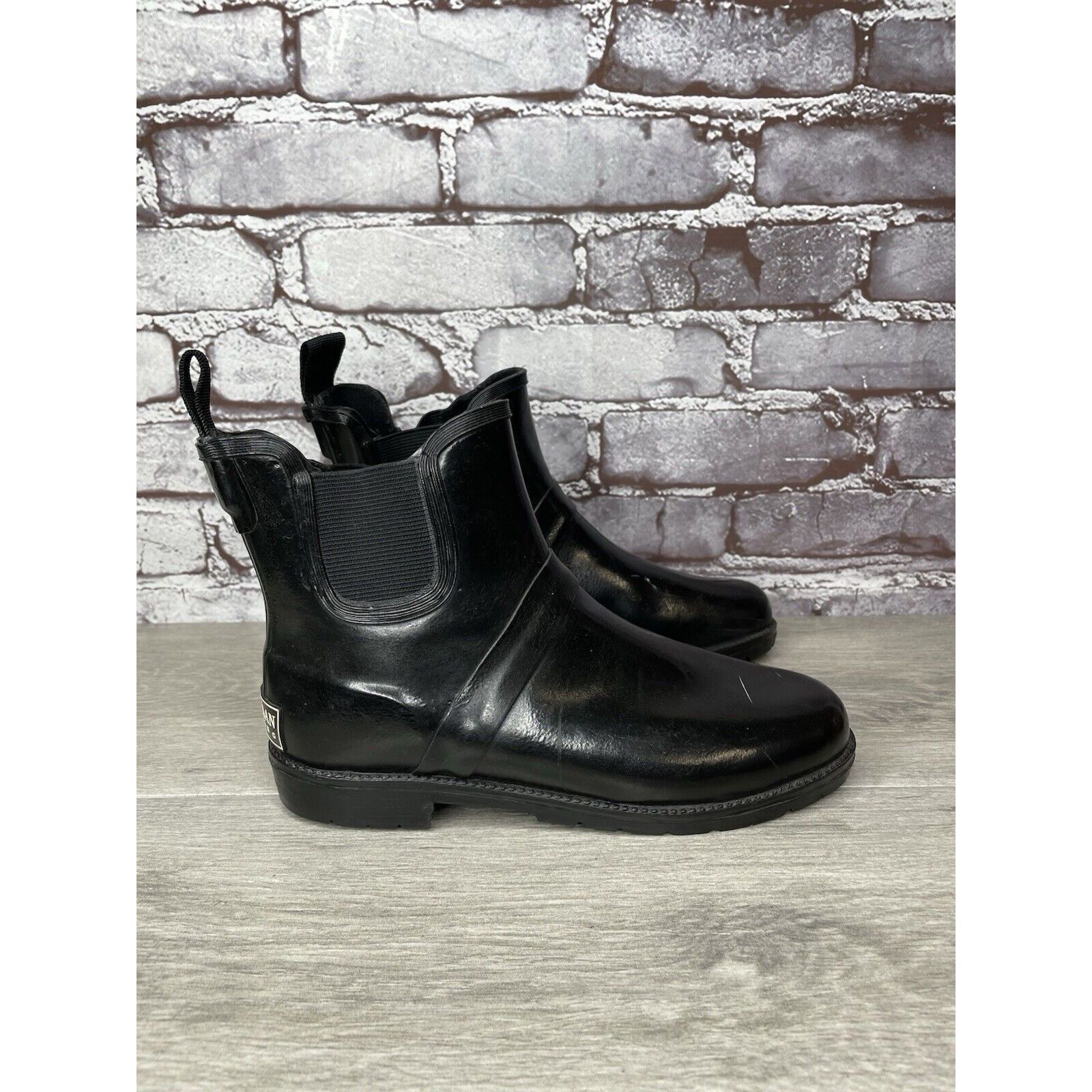 Cole Haan Cole Haan Sporting Black Rubber Pull On Chelsea Ankle Rain B Size US 6 / IT 36 - 3 Thumbnail