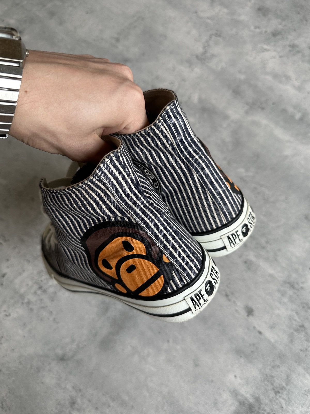 Bape NIGO ERA | BABY MILO HICKORY APE STA HIGH 2000s Size US 9.5 / EU 42-43 - 3 Thumbnail