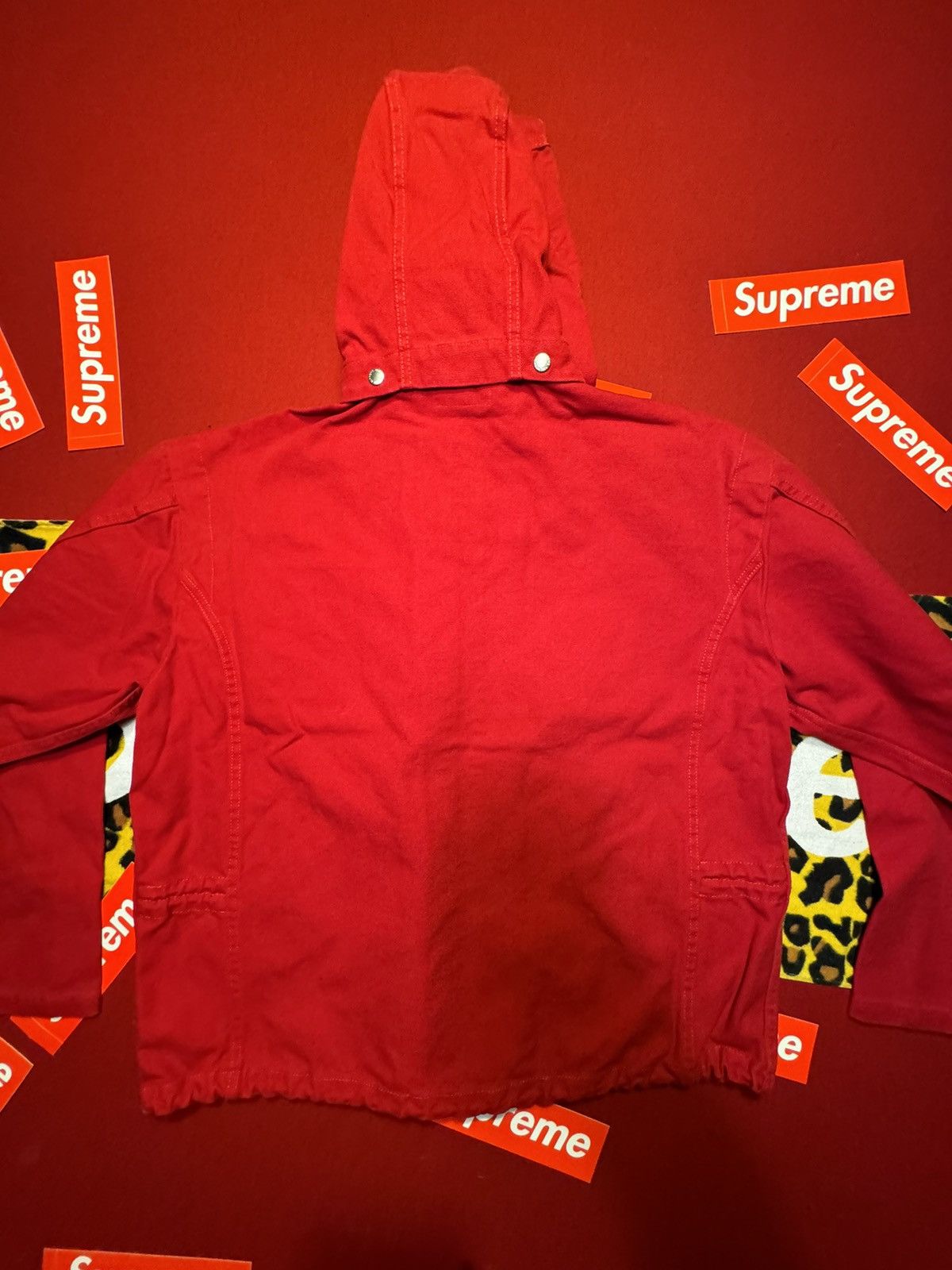 Supreme Supreme Washed Canvas Lobster Clip Jacket | Grailed