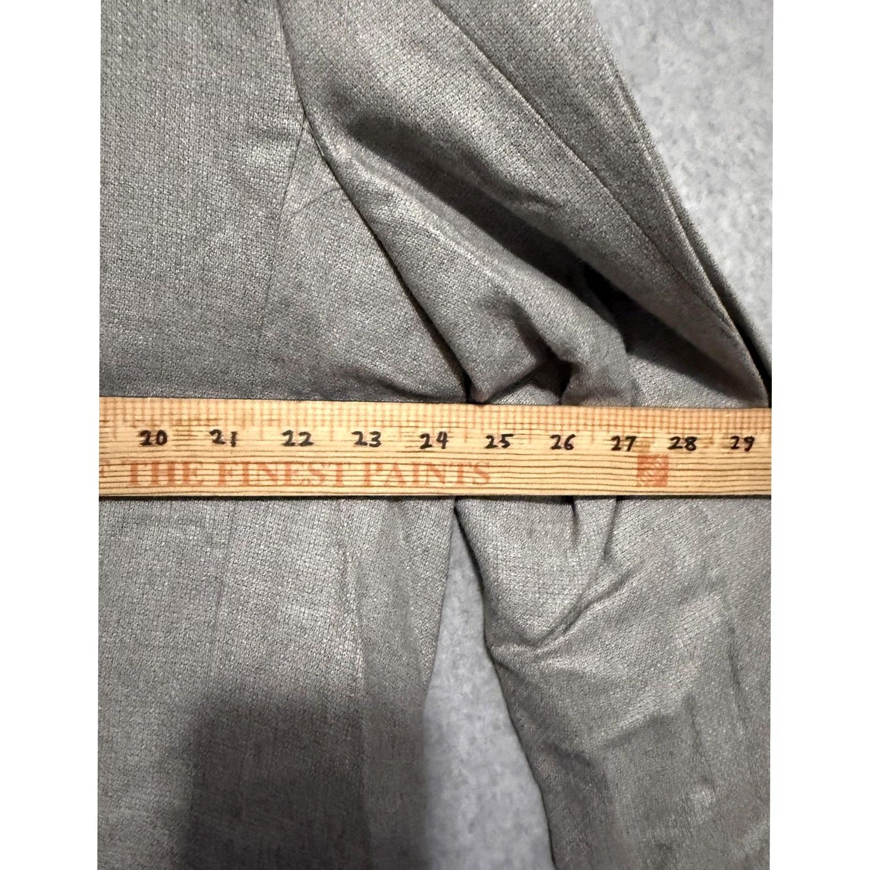 Vintage Gianfranco Ruffini Blazer Sport Coat Mens 48 Beige Silk Wool 3 Button Jacket Size 48R - 5 Thumbnail