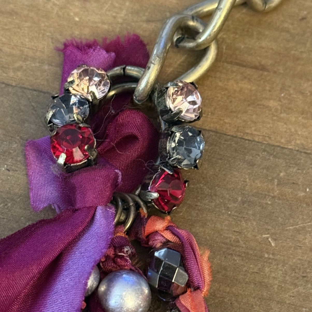 Loft Loft ribbon woven layered bead statement necklace Size ONE SIZE - 3 Thumbnail