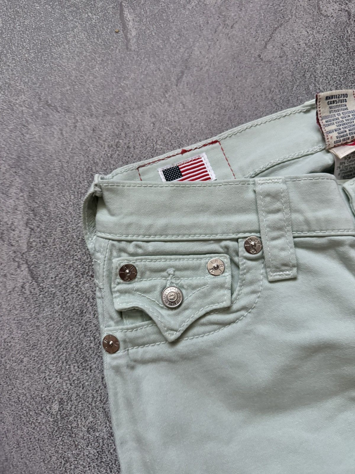 True Religion True religion Misty 28 made in USA🇺🇸 Jean pant trouser chino Size 28" / US 6 / IT 42 - 12 Thumbnail