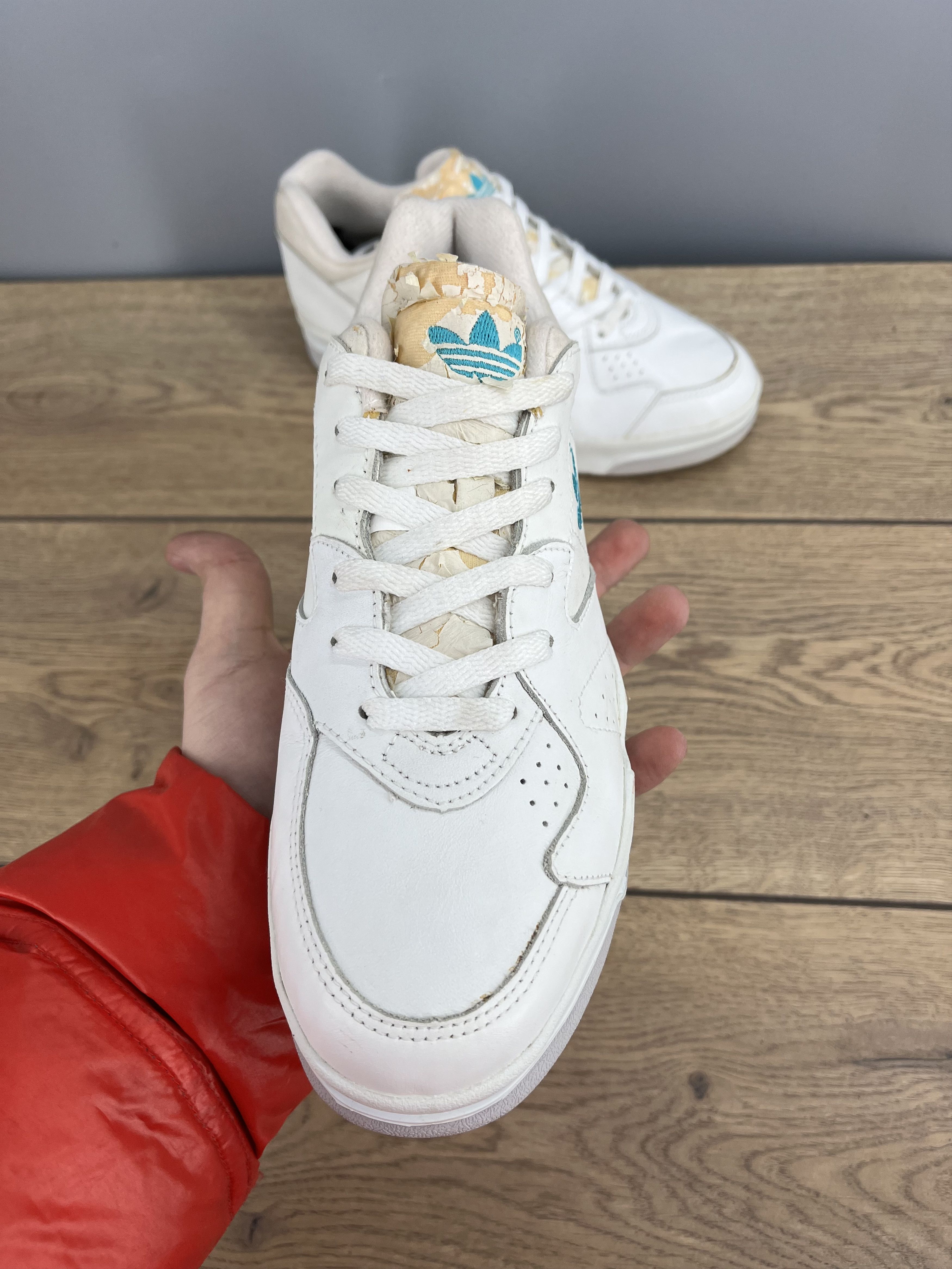 Adidas Vintage adidas Originals Women Leather Sneakers White Size US 8 / IT 38 - 7 Thumbnail