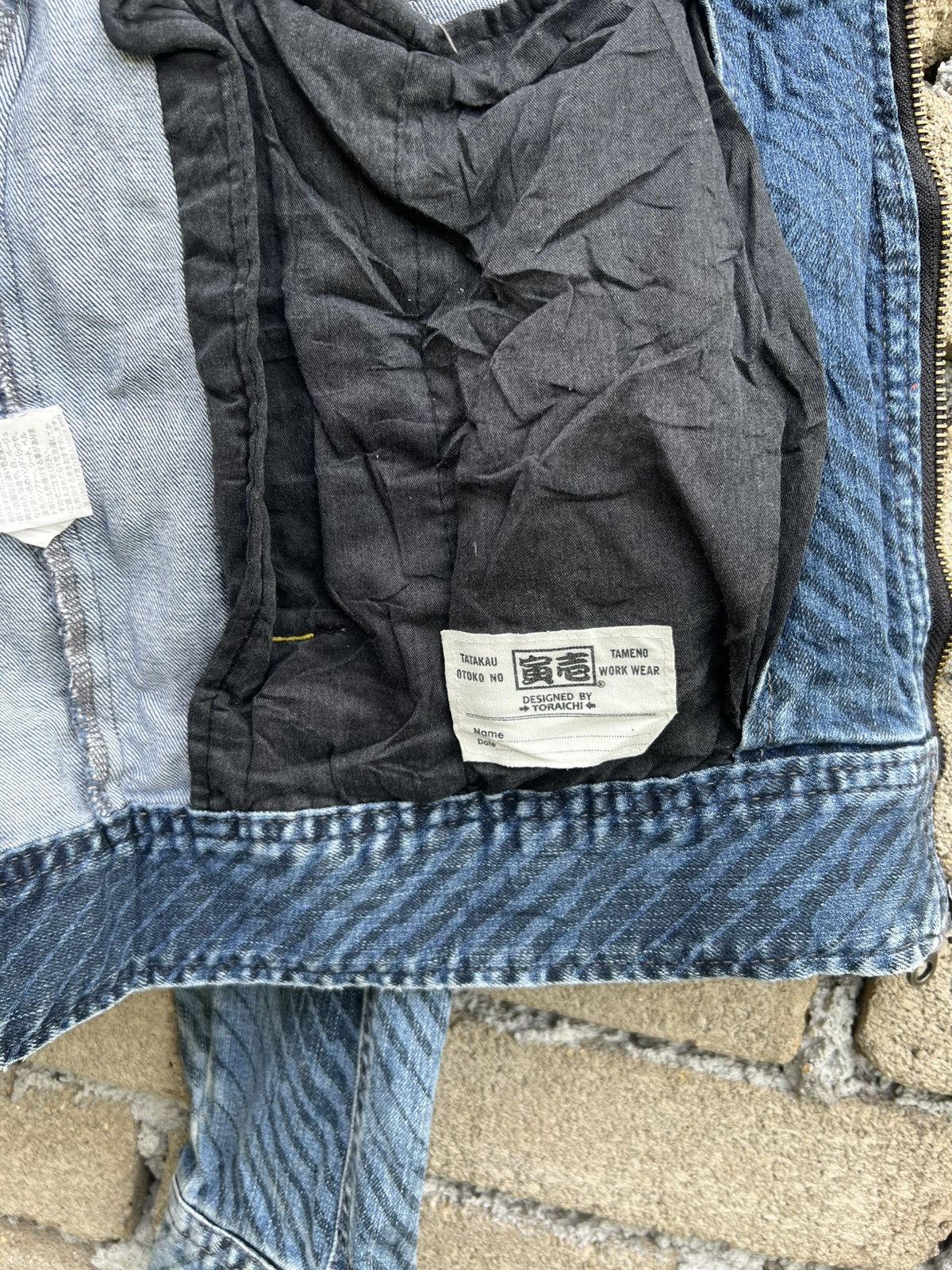 Japanese Brand Tora Workwear Denim Jacket Size US L / EU 52-54 / 3 - 8 Thumbnail