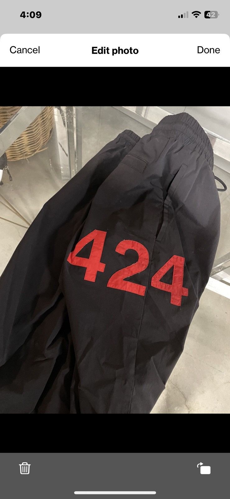 424 × Adidas Adidas x 424 Track Pants Size US 32 / EU 48 - 1 Thumbnail