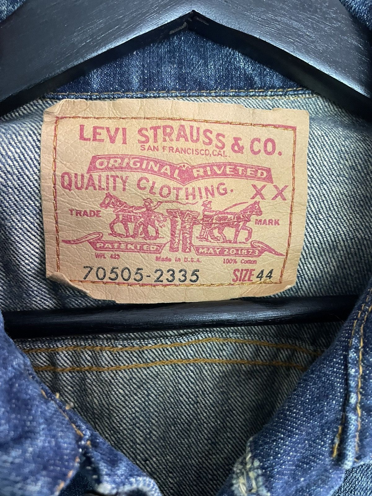 Levi's Vintage Levis 70505 Jackets Capital E Size US L / EU 52-54 / 3 - 7 Thumbnail