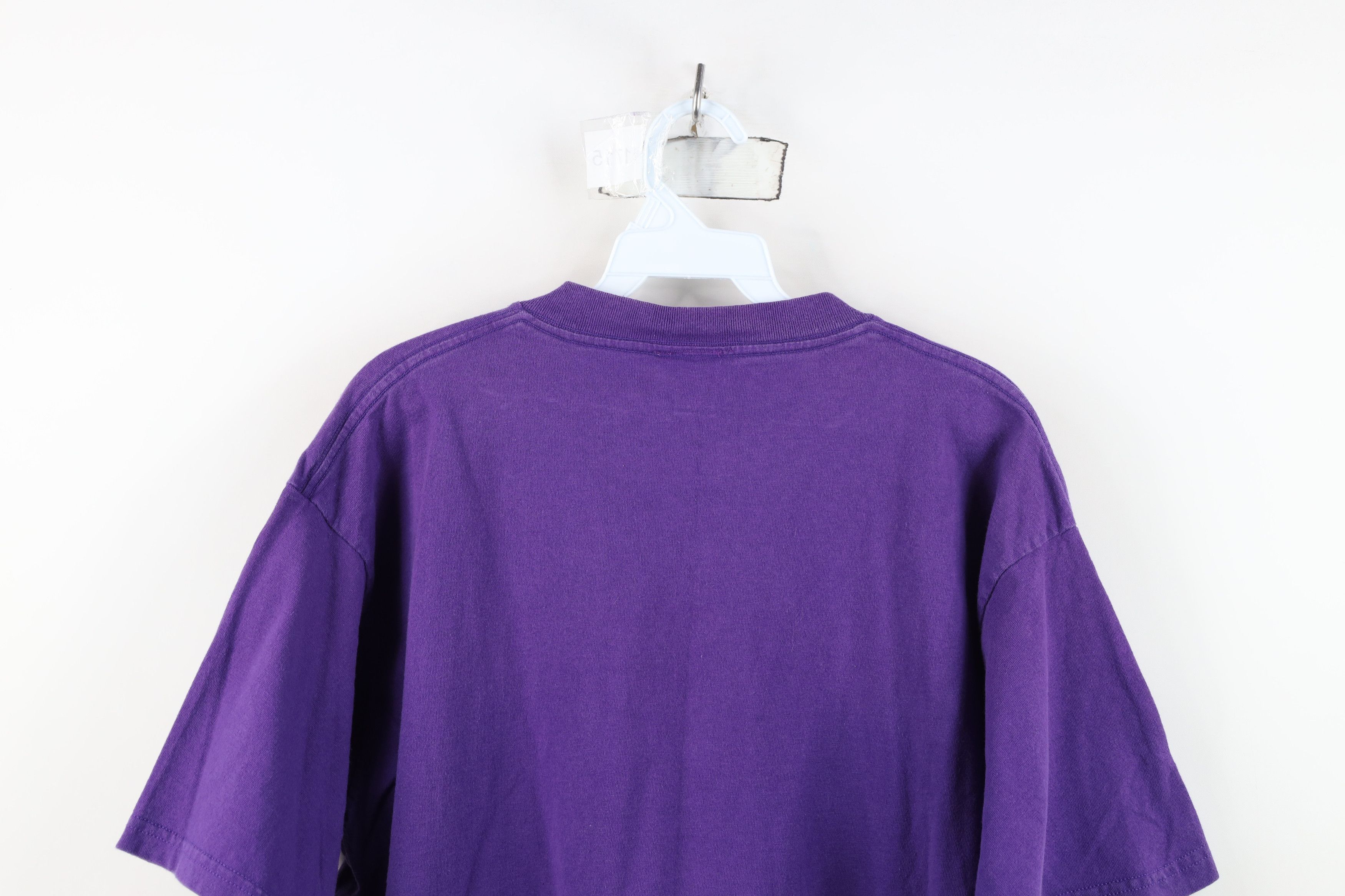 Vintage Vintage 90s Planet Hollywood Las Vegas T-Shirt Purple USA Size US XL / EU 56 / 4 - 12 Thumbnail