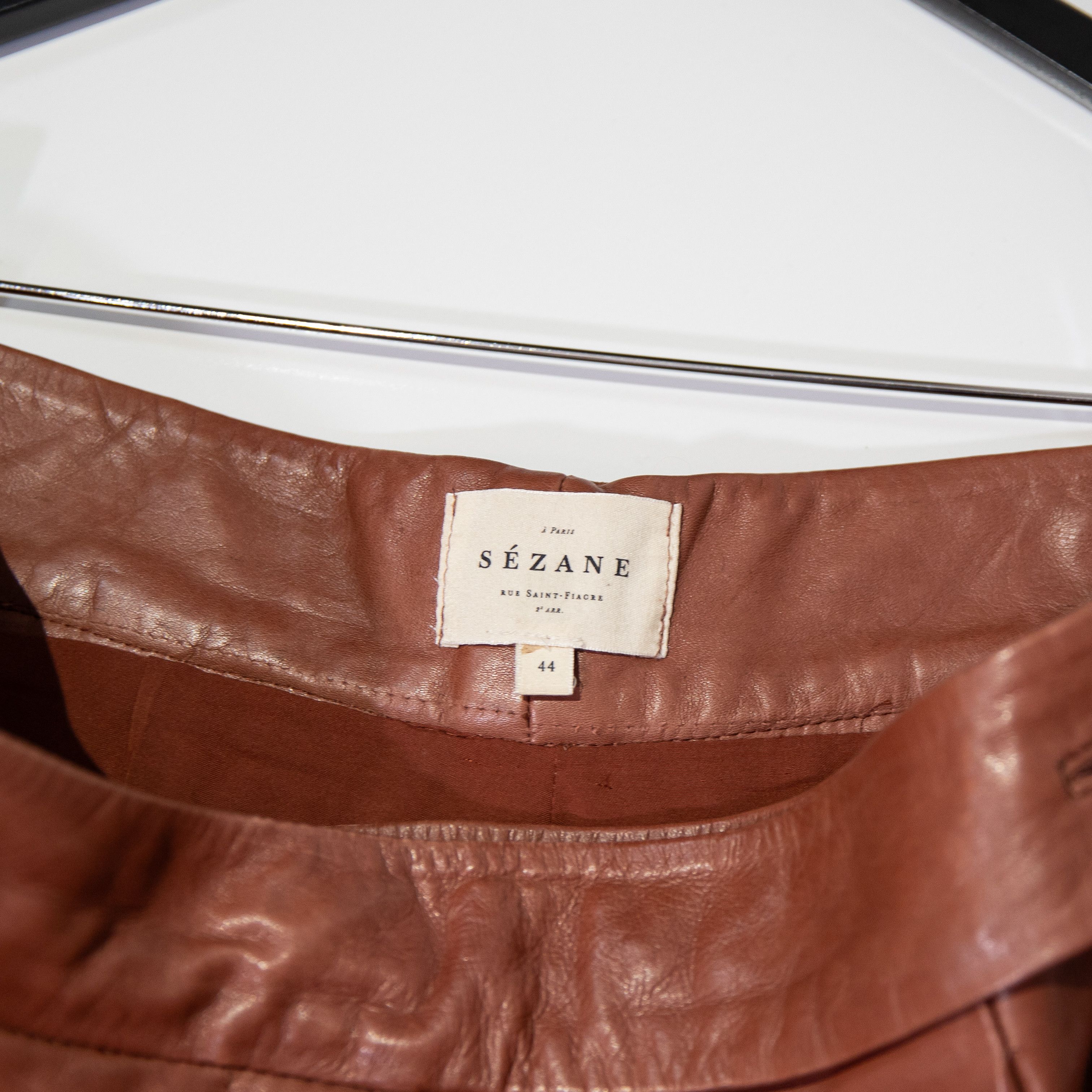 Sezane Sezane William Genuine Leather High Size 34" / US 12 / IT 48 - 2 Thumbnail