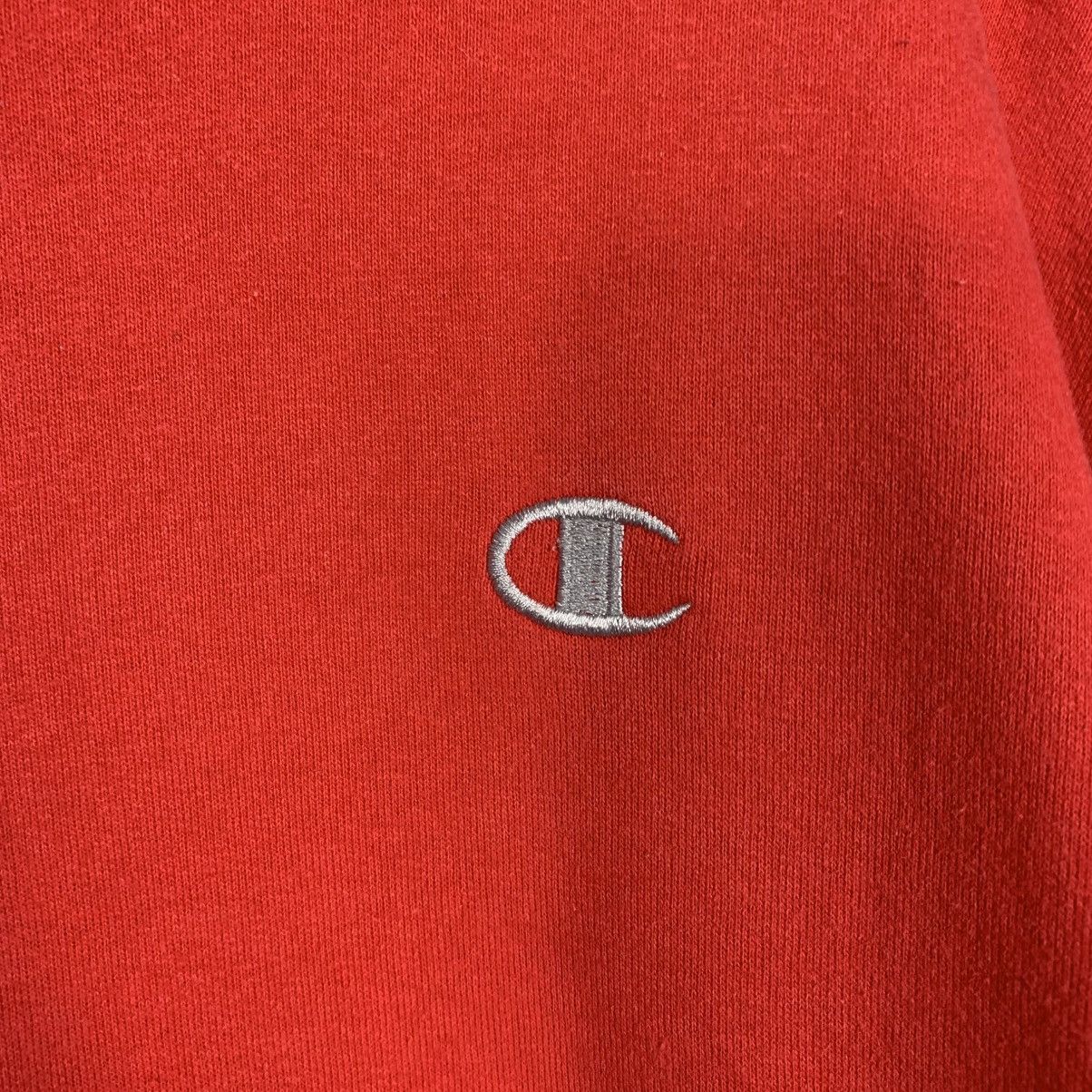 Champion Vintage Y2K Champion Red Crewneck Sweatshirt Size US M / EU 48-50 / 2 - 10 Thumbnail