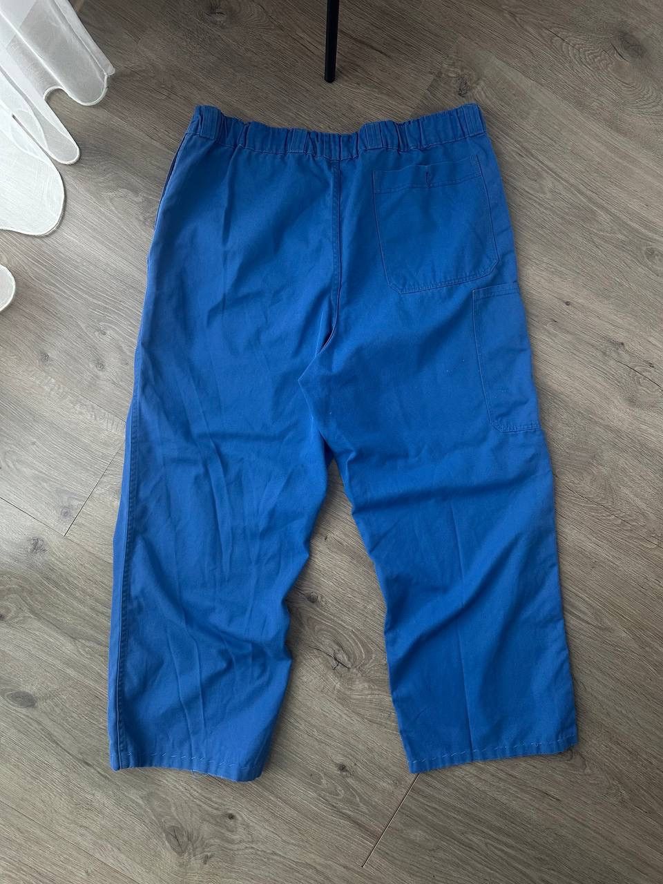 Japanese Brand × Vintage Vintage Japanese Workwear Blue Universals Surplus Army Pants Size US 34 / EU 50 - 13 Thumbnail