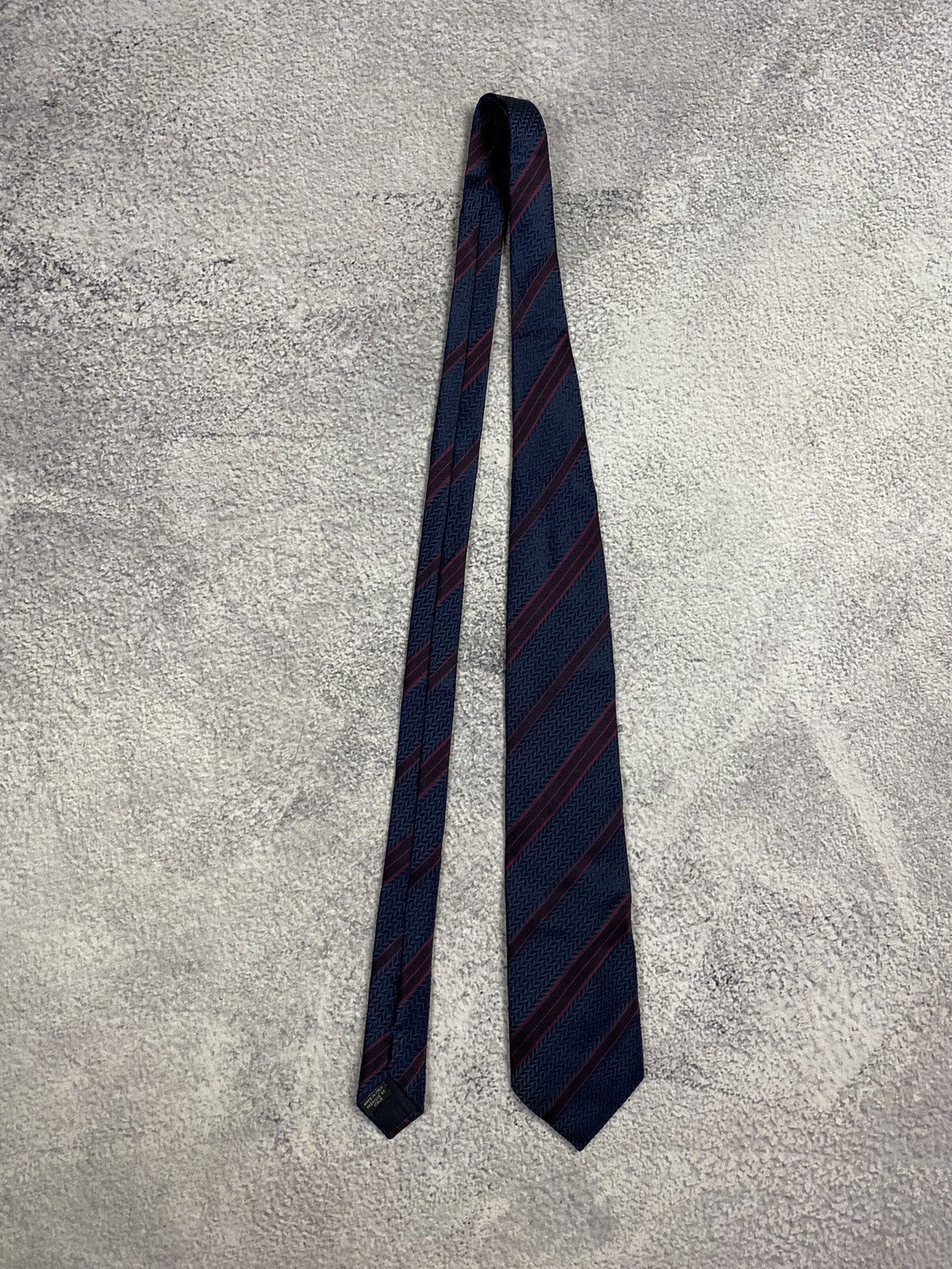 Canali Canali Striped Silk Tie Size ONE SIZE - 2 Thumbnail
