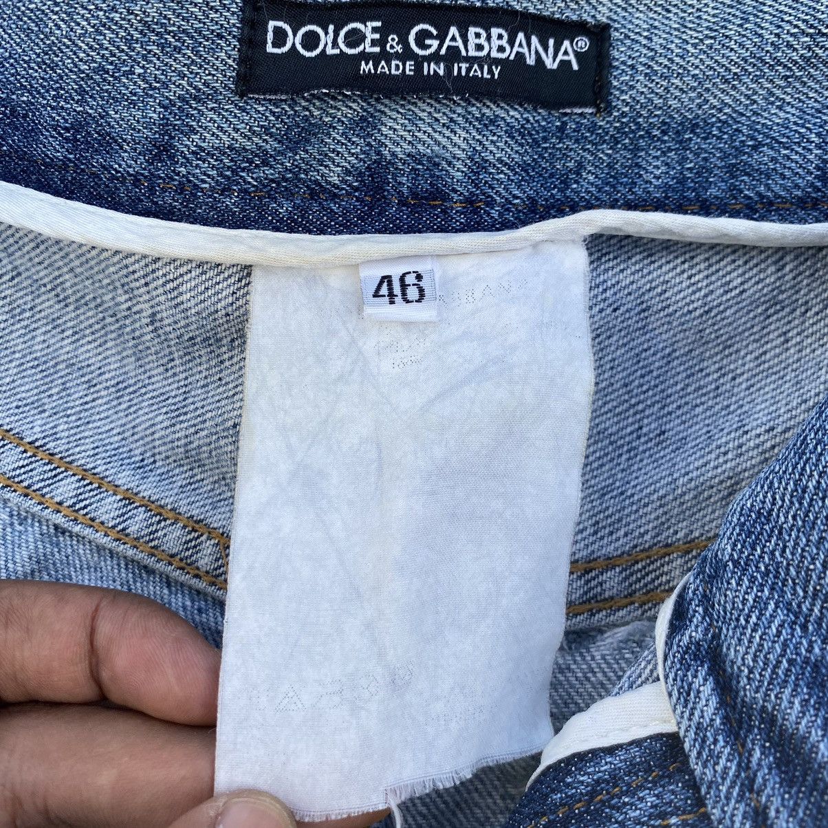 Dolce & Gabbana Thrashed Vintage Dolce & Gabbana ERD GRUNGE JEANS Size US 32 / EU 48 - 13 Thumbnail