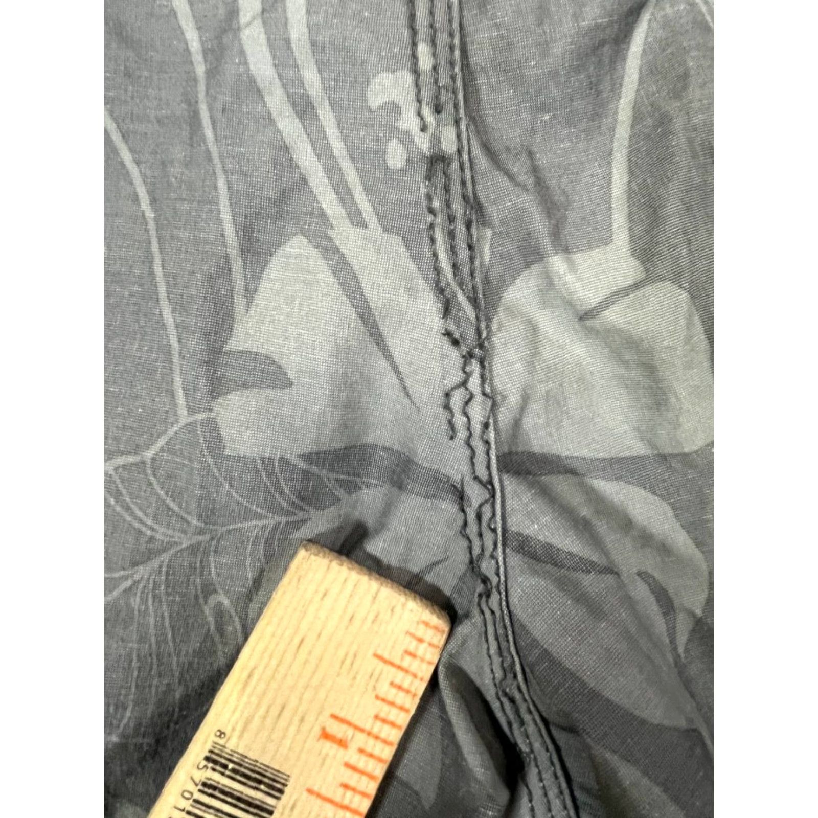 Quiksilver Quiksilver Waterman Board Shorts Men 40 Gray Hawaiian Summer Beach Lifeguard Surfing Swimming Back Pocket Drawstring Regular Adult Men's Bottom Size US 40 / EU 56 - 7 Thumbnail