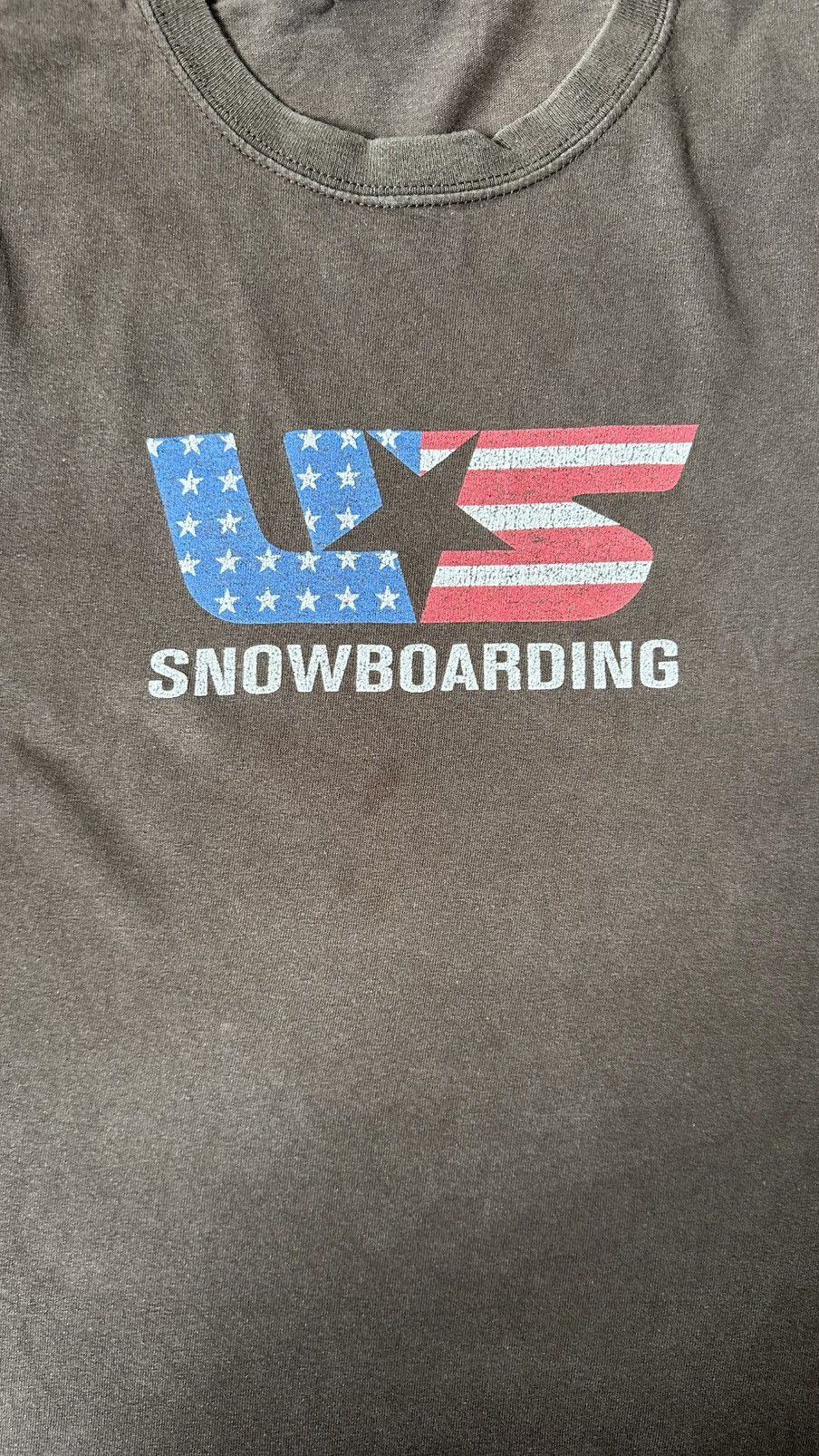Vintage VINTAGE US SNOWBOARDING TEE Size US M / EU 48-50 / 2 - 2 Thumbnail