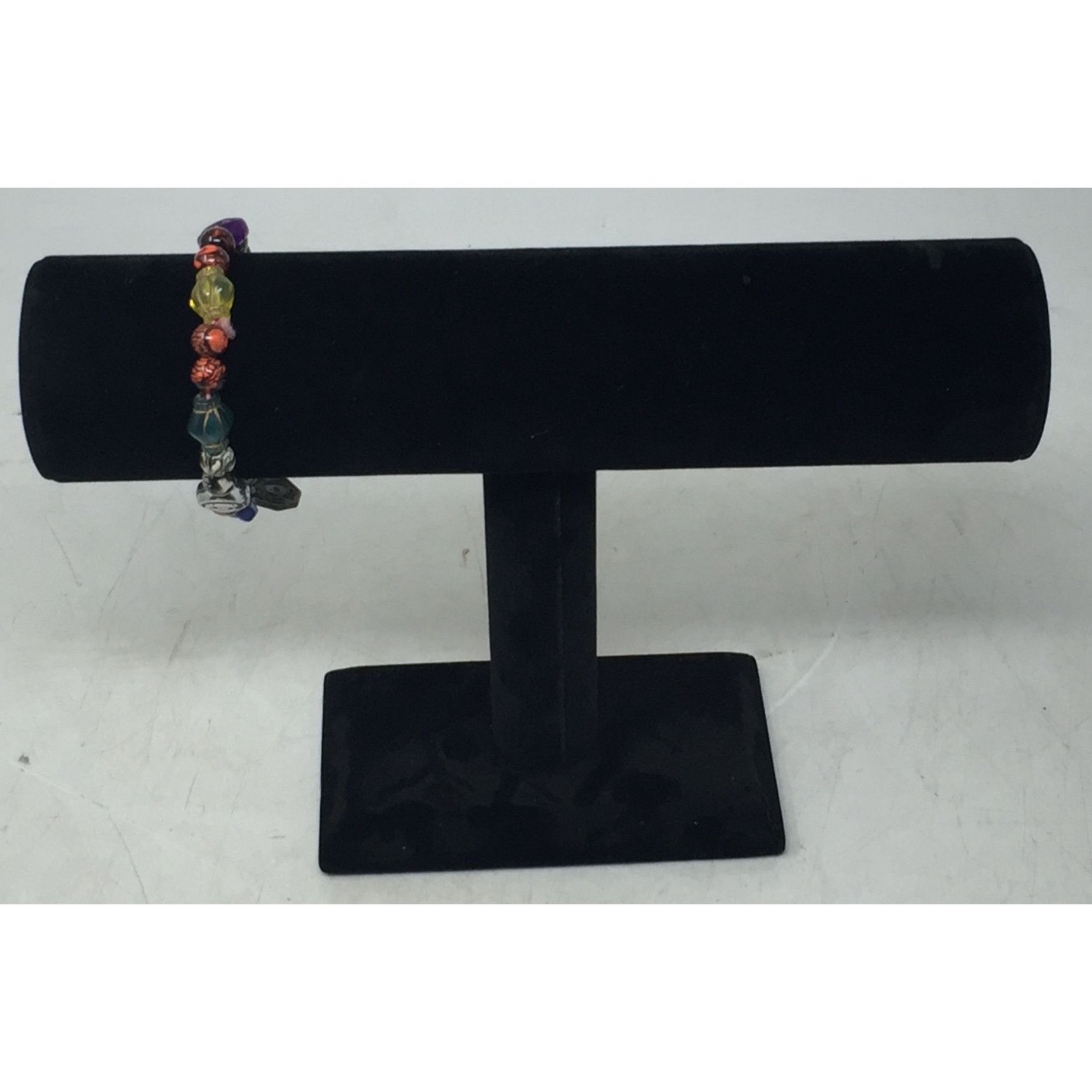 Other Women's Beaded Bracelet with Assorted Colorful Beads/Charms Size ONE SIZE - 5 Thumbnail