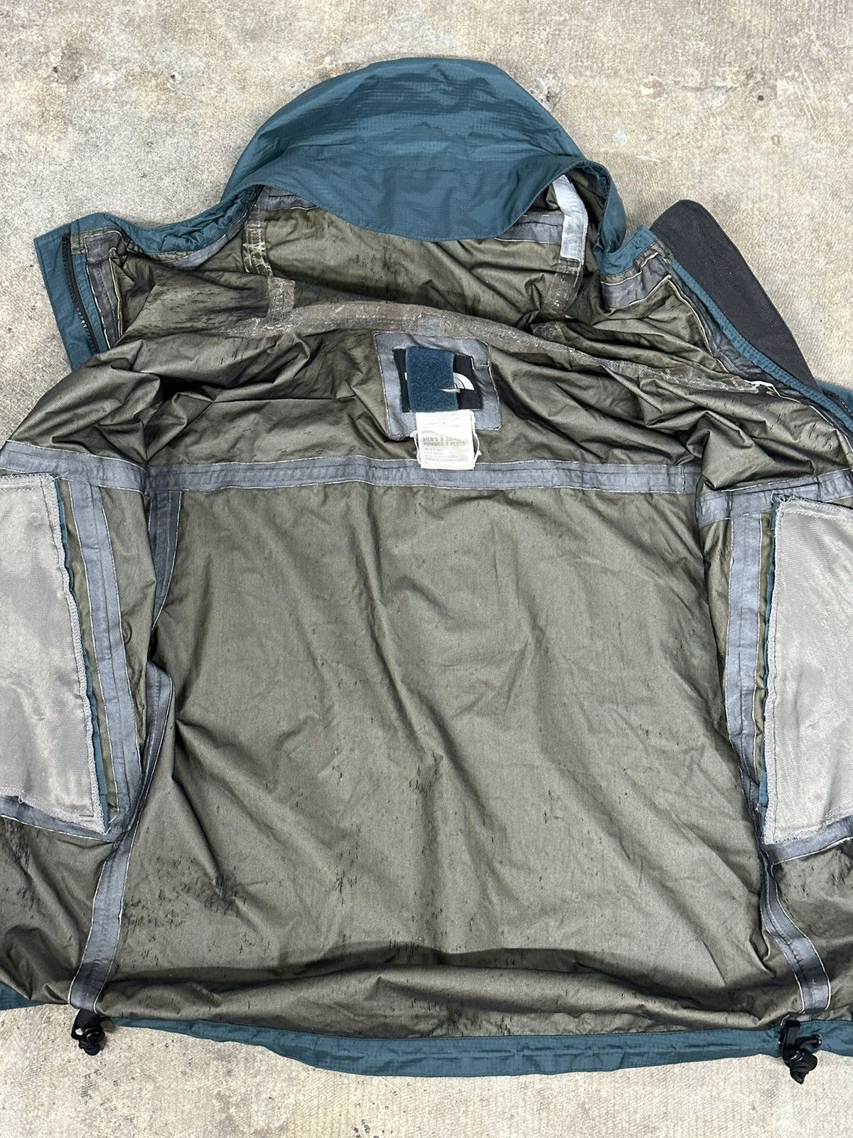 Vintage 90s The North Face Teal Gore-Tex Jacket