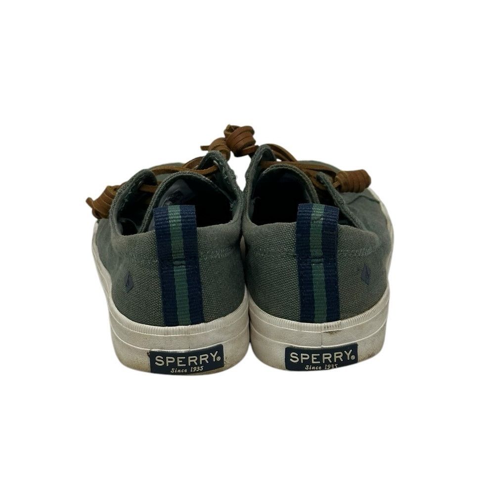 Sperry SPERRY green canvas Crest Vibe DUCK MONTAN Sneaker Size 6 Size US 6 / IT 36 - 9 Thumbnail