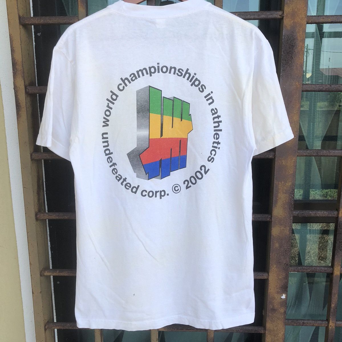Undefeated 2002 World Championships In Athletics Shirt Size US S / EU 44-46 / 1 - 1 Thumbnail