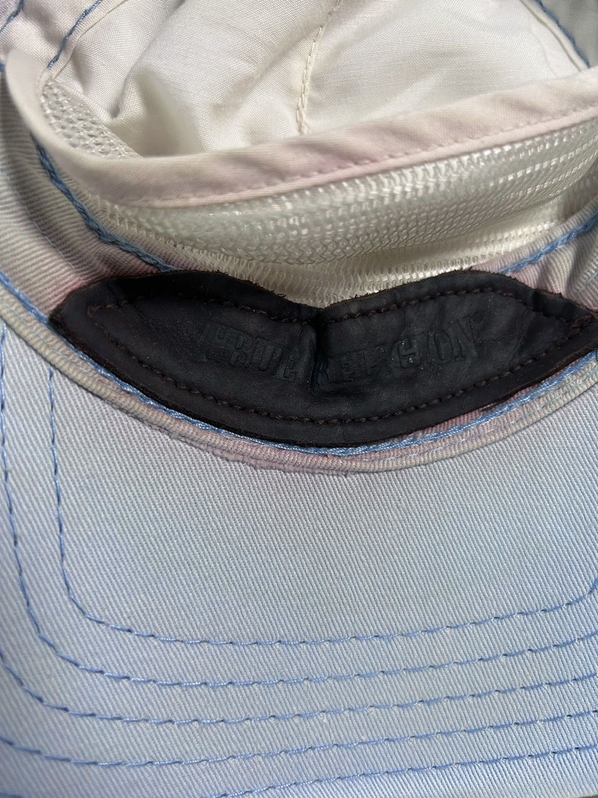 True Religion True Religion hat vintage baby blue cap Y2K Size ONE SIZE - 8 Thumbnail
