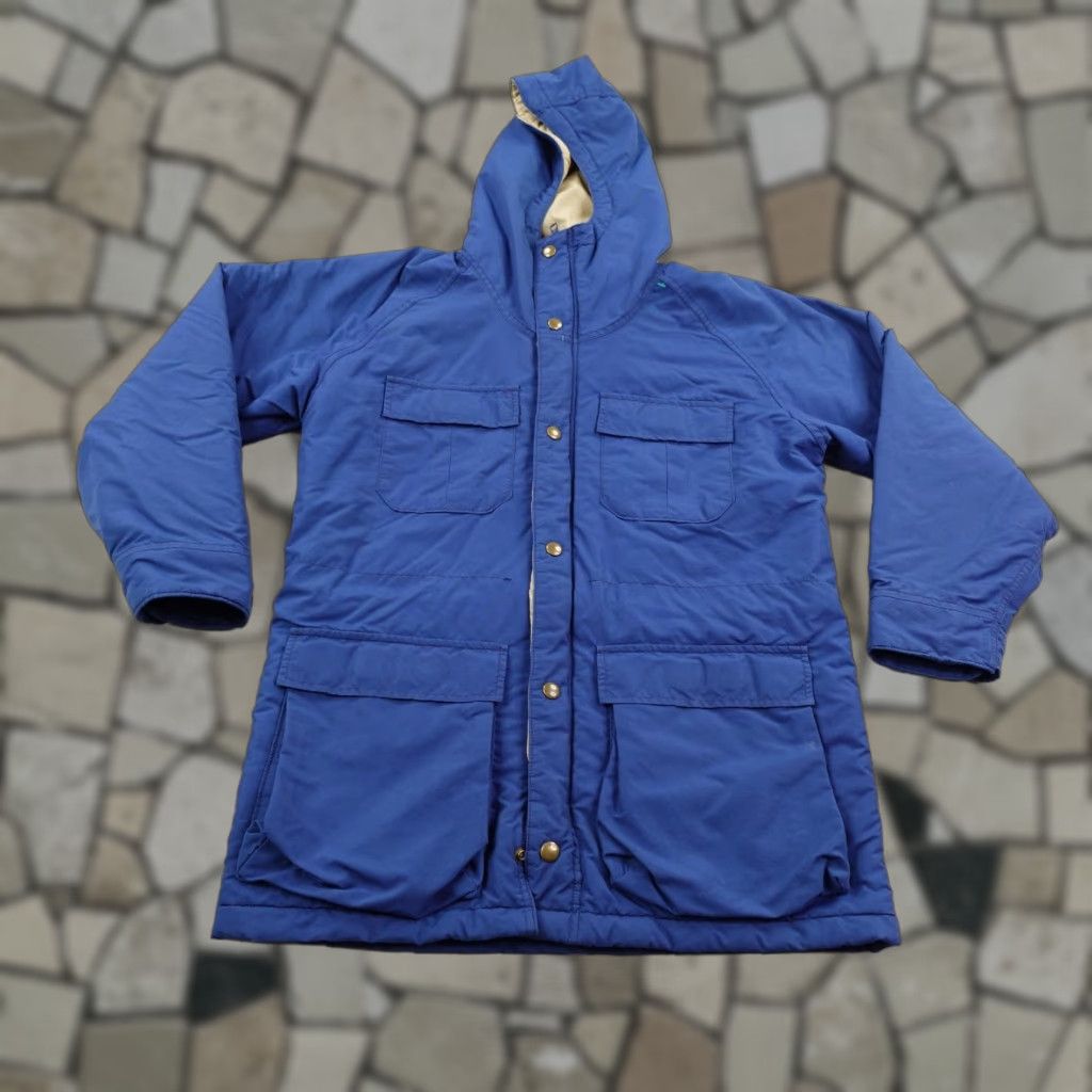 Vintage VINTAGE L.L. Bean Jacket Mens Small Blue Puffer Baxter State Parka Coat Quilted Size US S / EU 44-46 / 1 - 1 Thumbnail