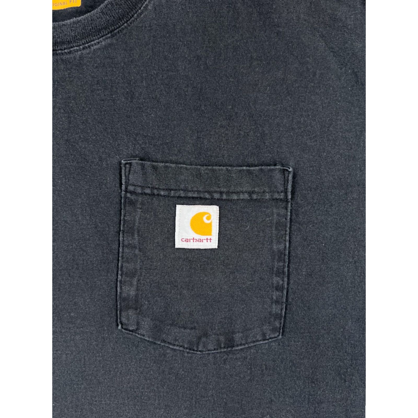 Carhartt Carhartt Shirt Men XL Black Short Sleeve Crew Neck Cotton Jersey Embroidered Logo Work Modern American 90s? Not specified; omit. Size US XL / EU 56 / 4 - 6 Thumbnail