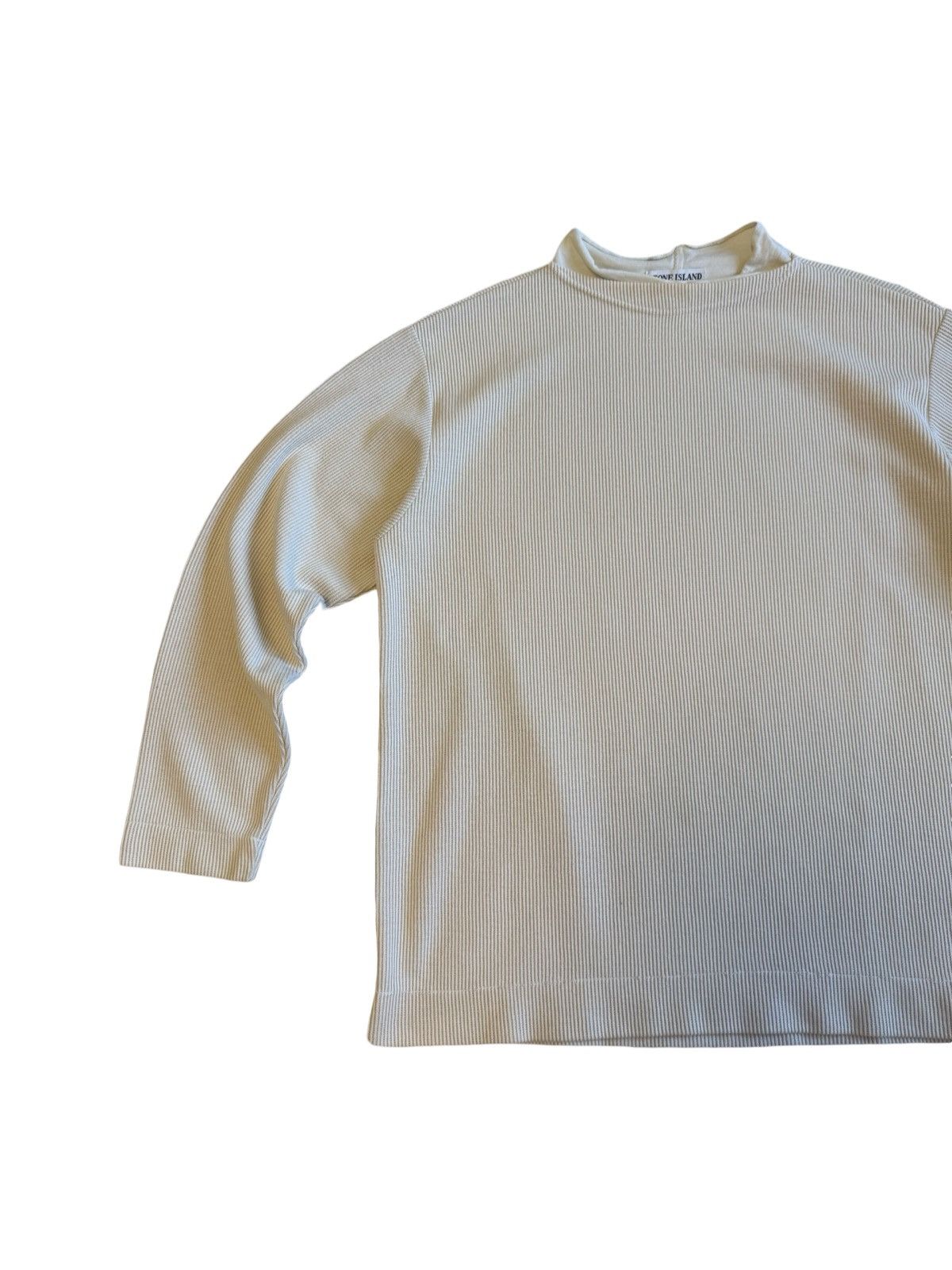 Stone Island Rare Stone Island Ribbed Pattern Green Patch Cotton Blend XL Size US XL / EU 56 / 4 - 3 Thumbnail
