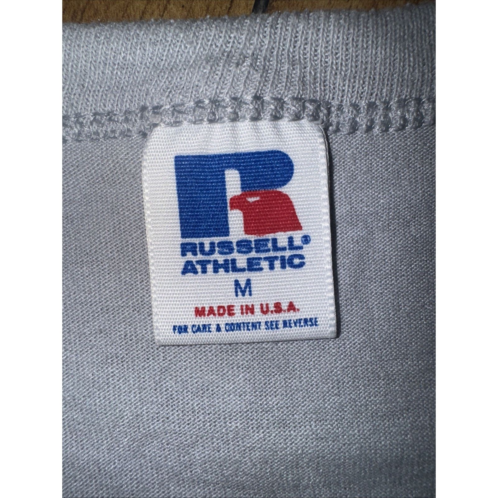 Russell Athletic × Vintage Russell Athletic Henley T-Shirt M Bulldogs Gray USA Made Size US M / EU 48-50 / 2 - 4 Thumbnail