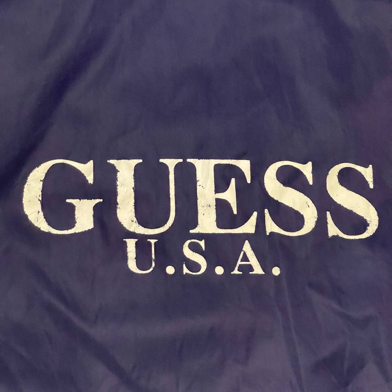 Guess Vintage 90's Guess Jeans Nylon Jacket Size US L / EU 52-54 / 3 - 2 Thumbnail