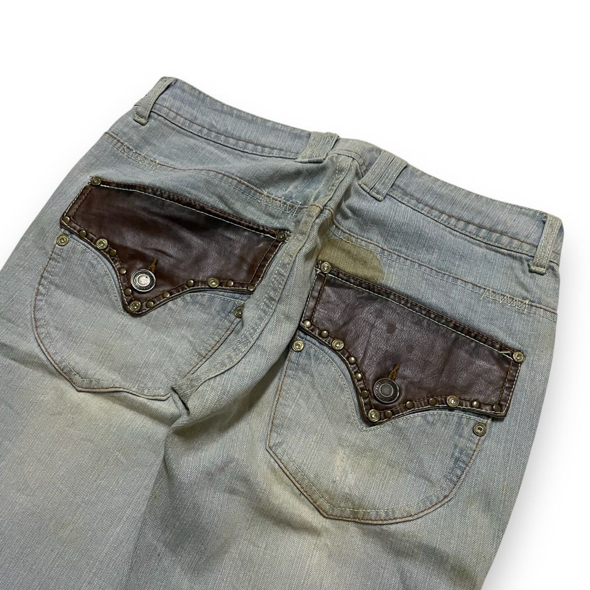 If Six Was Nine ORIGINAL CLASSIC FLARE INDECENT DENIM (30×41) Size US 30 / EU 46 - 10 Thumbnail