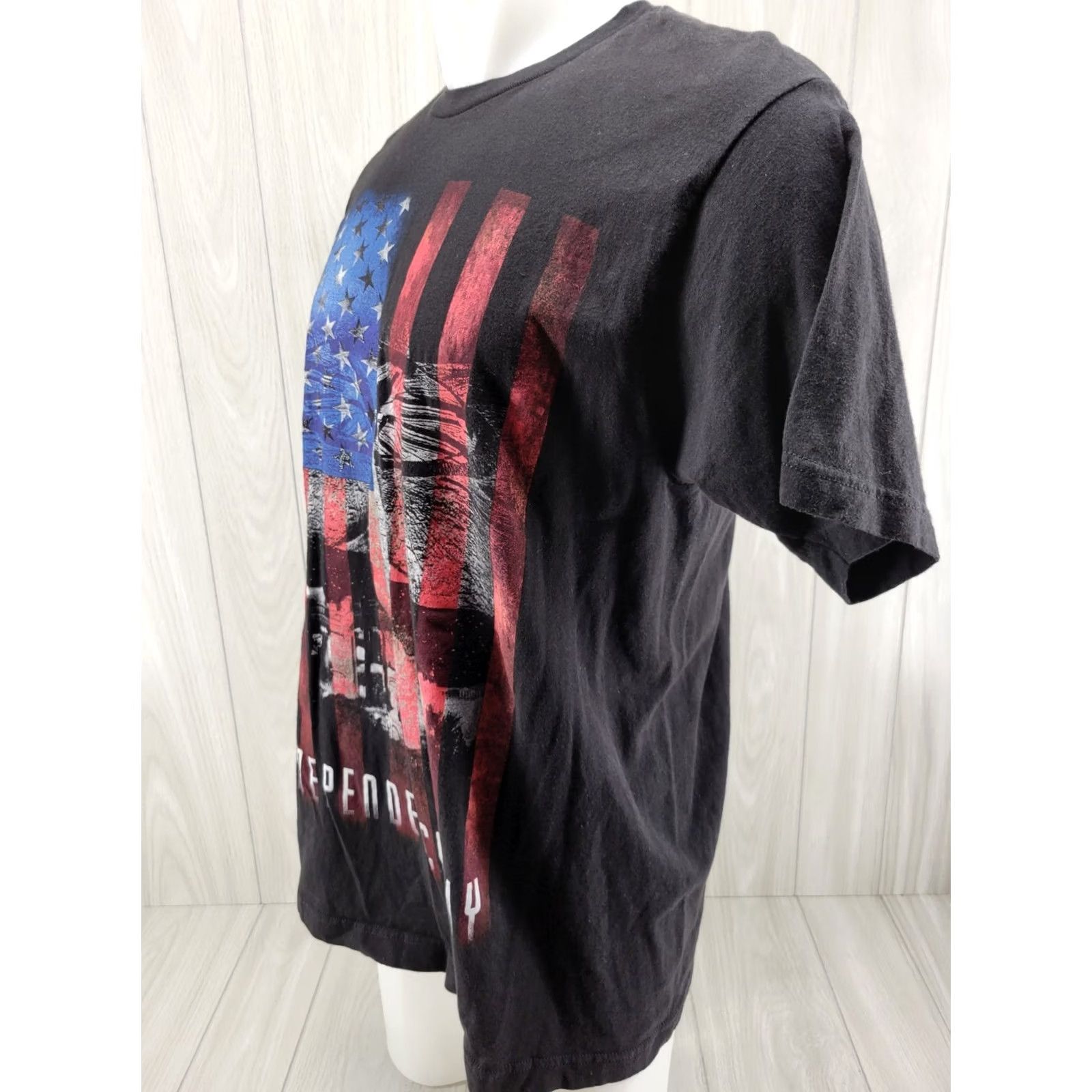 Vintage Independence Day Shirt Mens L Black IF4 2016 Movie Promo Twentieth Century Fox Size US L / EU 52-54 / 3 - 3 Thumbnail