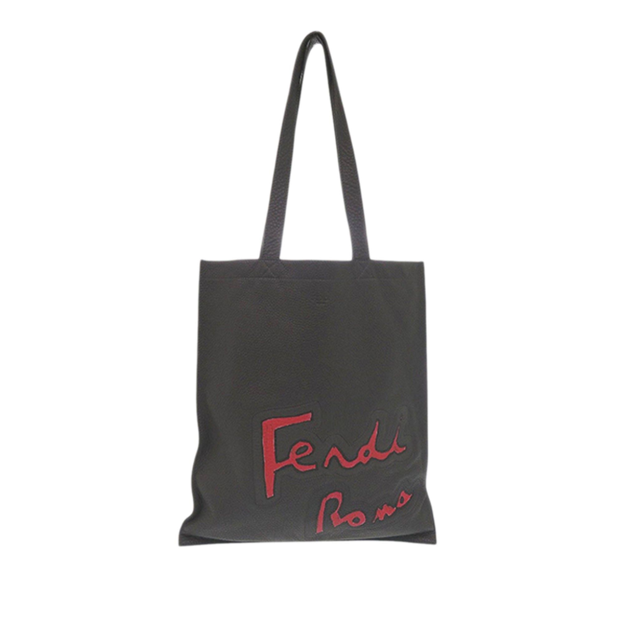Fendi Leather Roma Flat Tote Size ONE SIZE - 1 Thumbnail