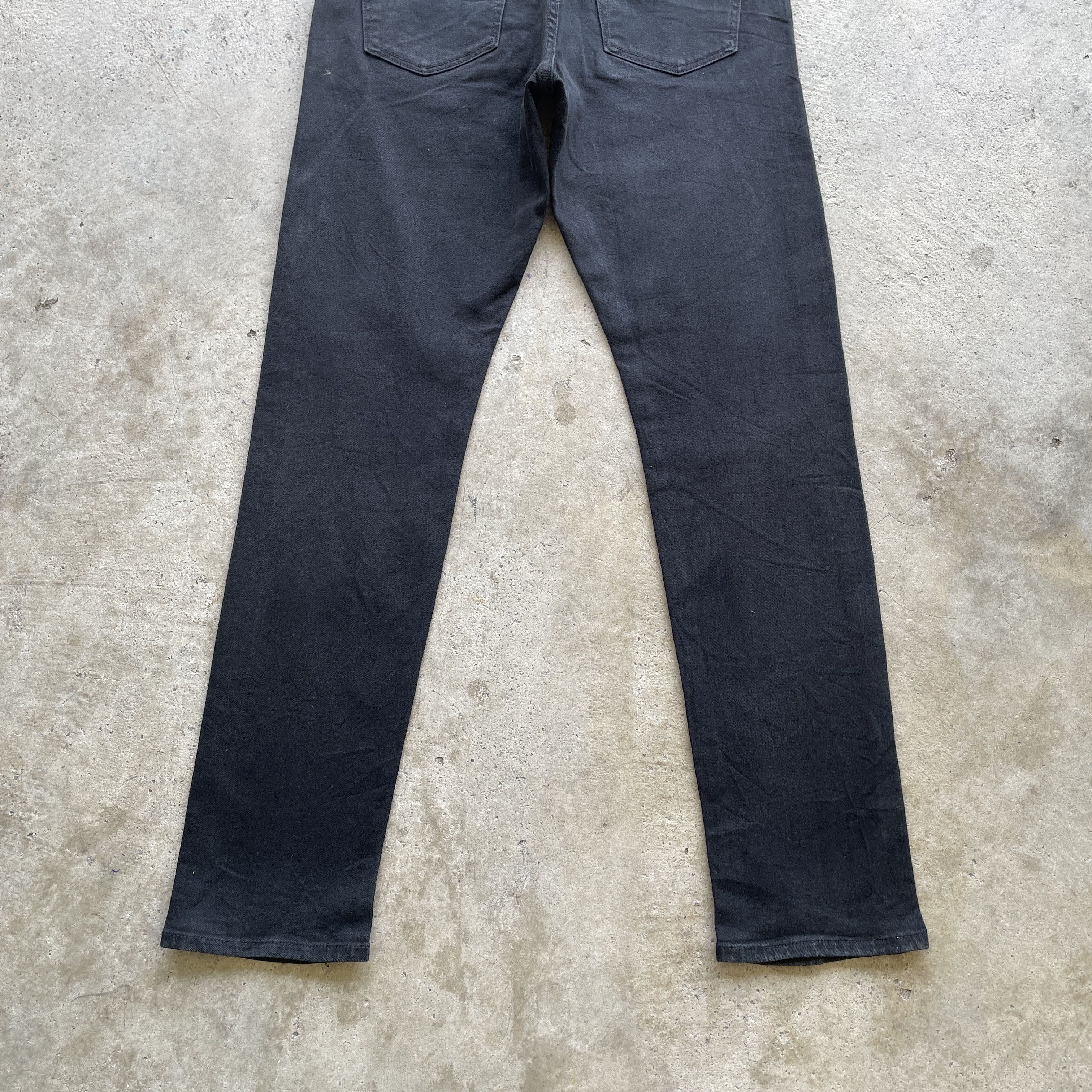 Japanese Brand Vintage Japanese Black Skinny Jeans Distressed Denim Pants Size US 34 / EU 50 - 9 Thumbnail