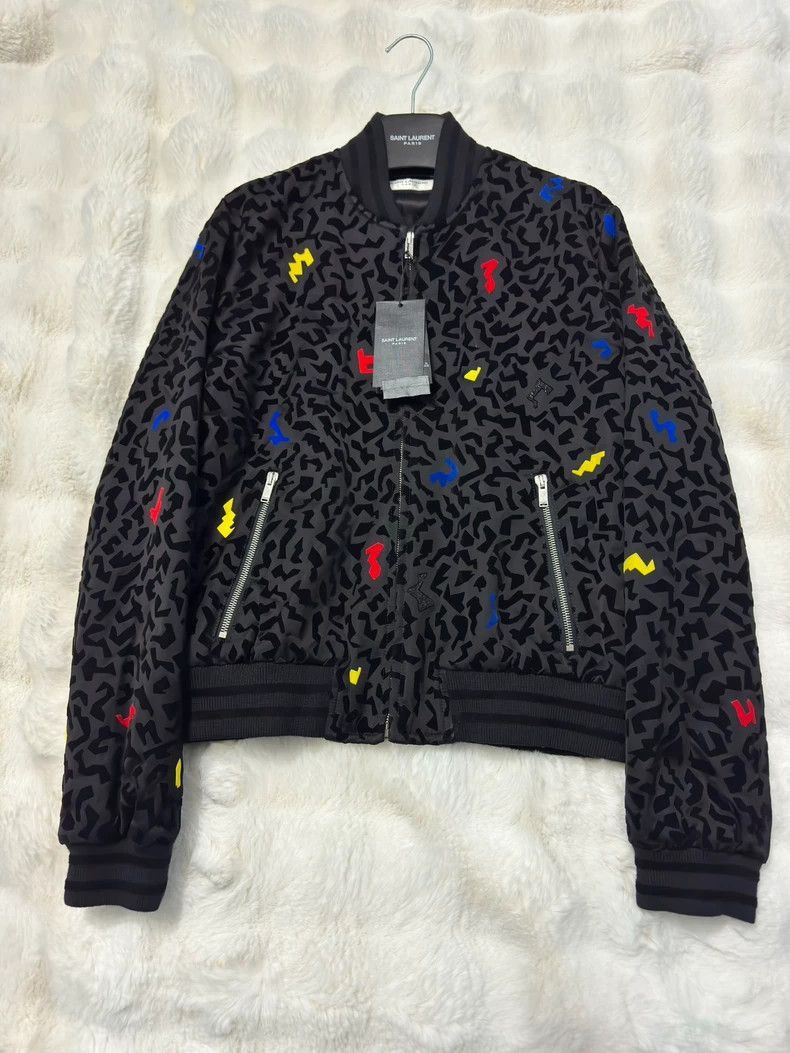 Saint Laurent Paris Saint Laurent Paris Heavy duty baseball uniform-2506 Size US L / EU 52-54 / 3 - 1 Thumbnail