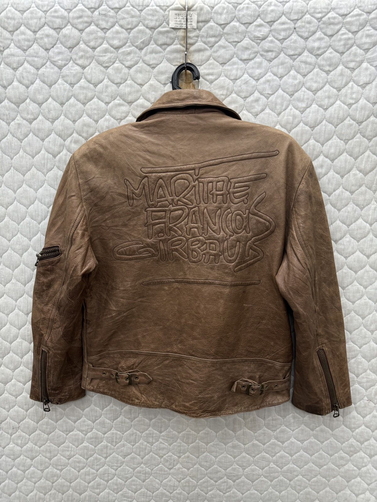 Marithe + Francois Girbaud 🔥🔥🔥ARCHIVE MARITHE FRANCOIS GIRBAUD LEATHER BIKER JACKET Size US M / EU 48-50 / 2 - 1 Thumbnail