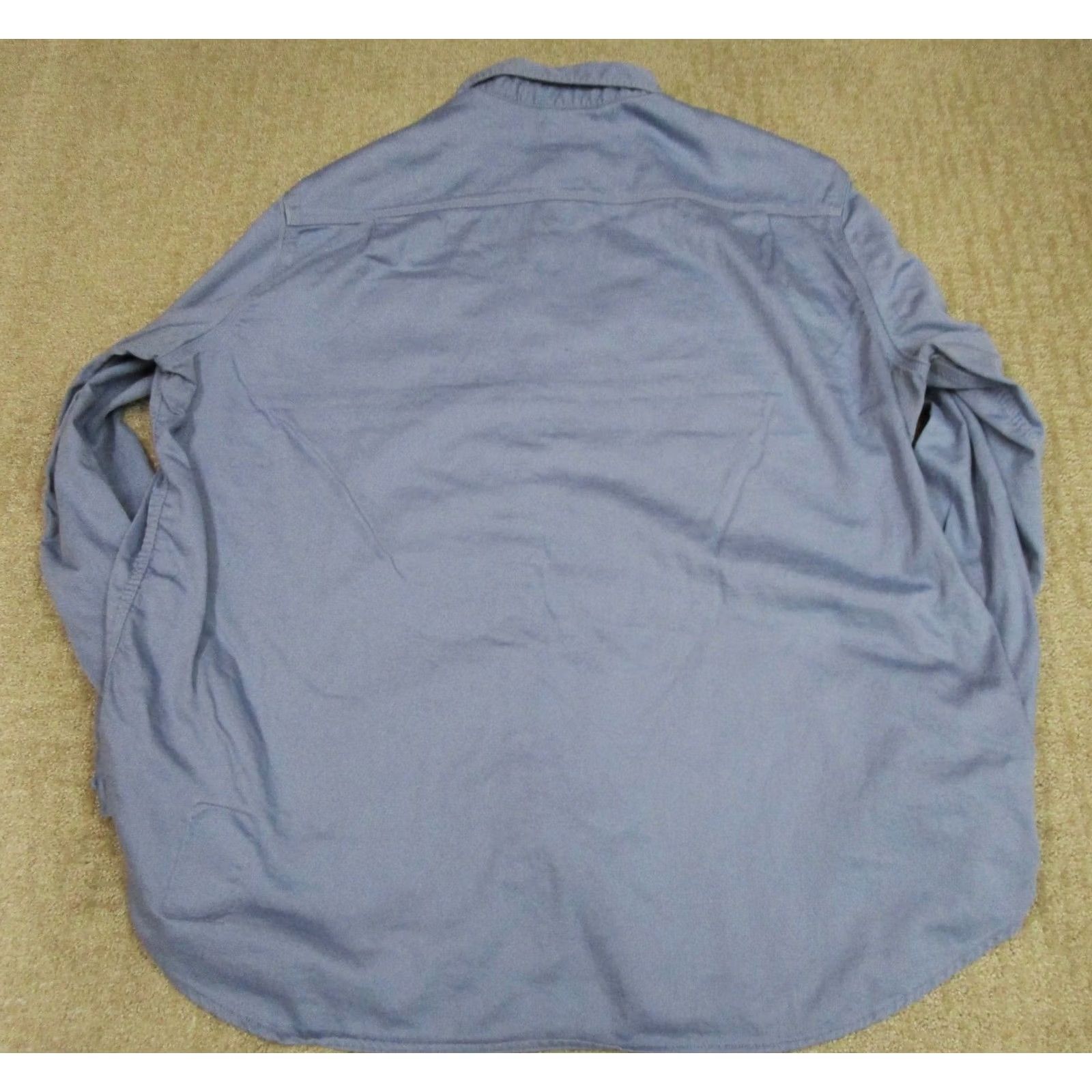 Carhartt Carhartt FR Shirt Men 4XL Blue Long Sleeve Button Up Workwear Shirt Size US XXL / EU 58 / 5 - 4 Thumbnail